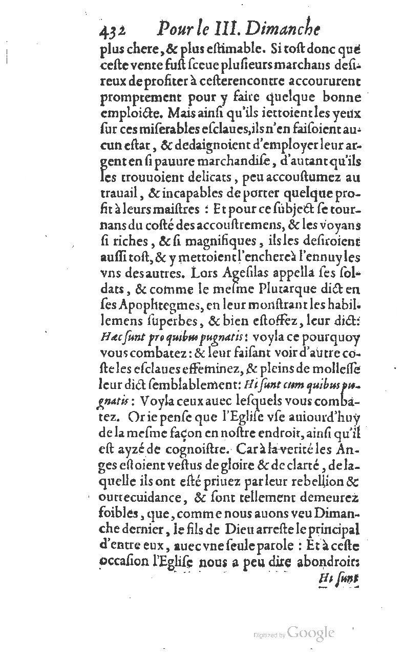 1607 - Nicolas Du Fossé - Trésor quadragésimal - T 01 - BM Lyon
