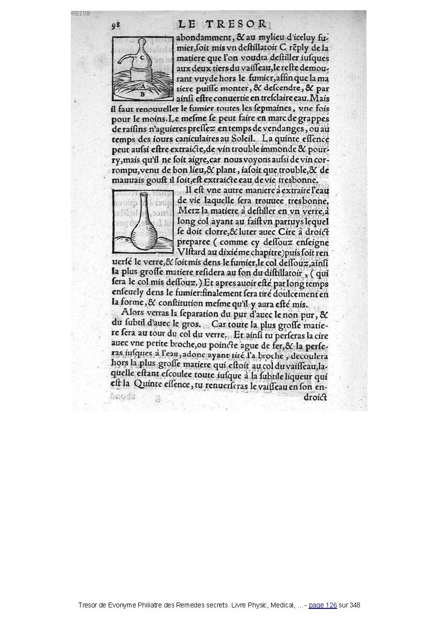 1555 - Balthazar Arnoullet - Trésor d’Évonyme Philiatre - Université Paris Cité