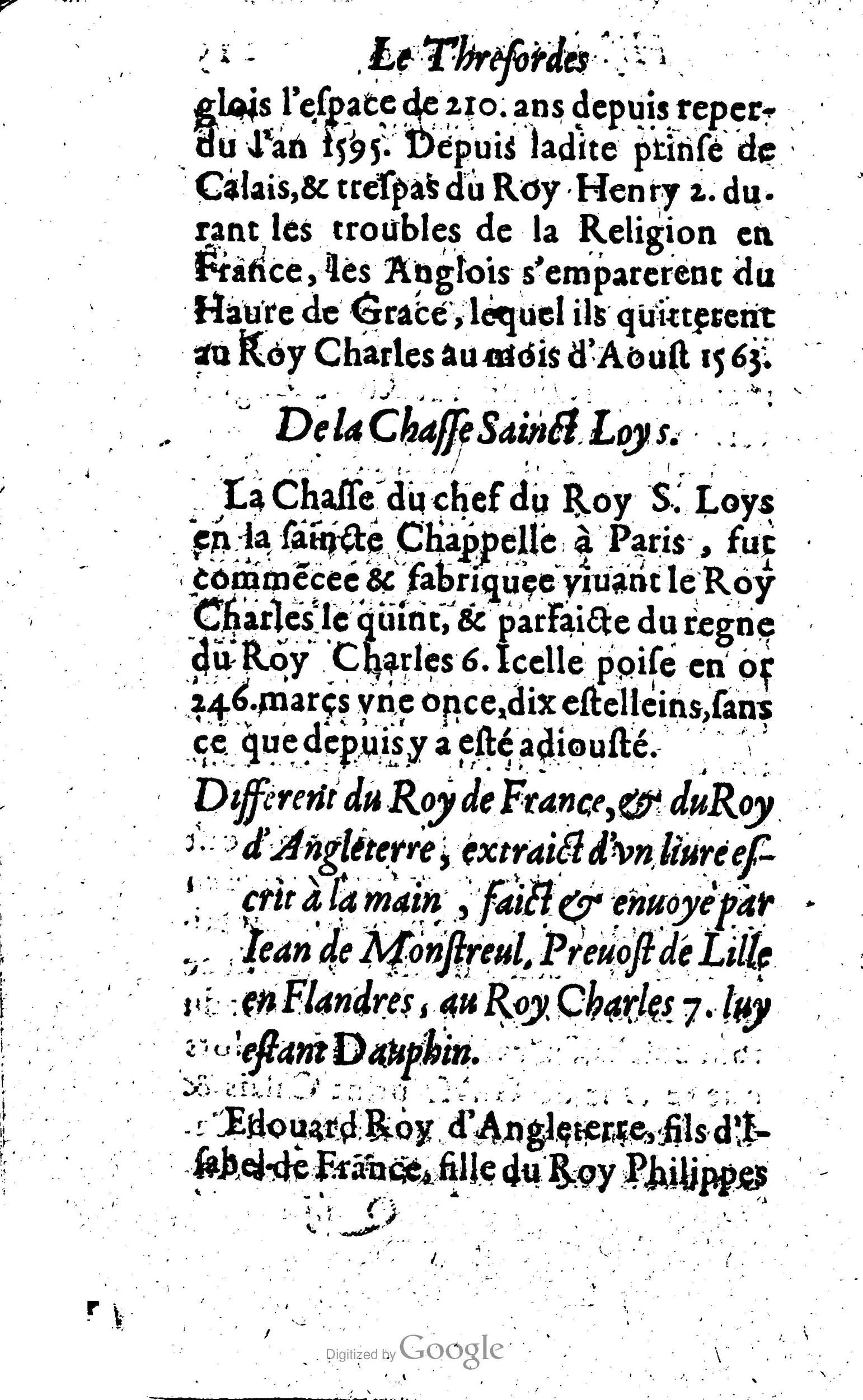1619 - Jean Corrozet - Trésor des histoires de France - Anvers Musée Plantin-Moretus