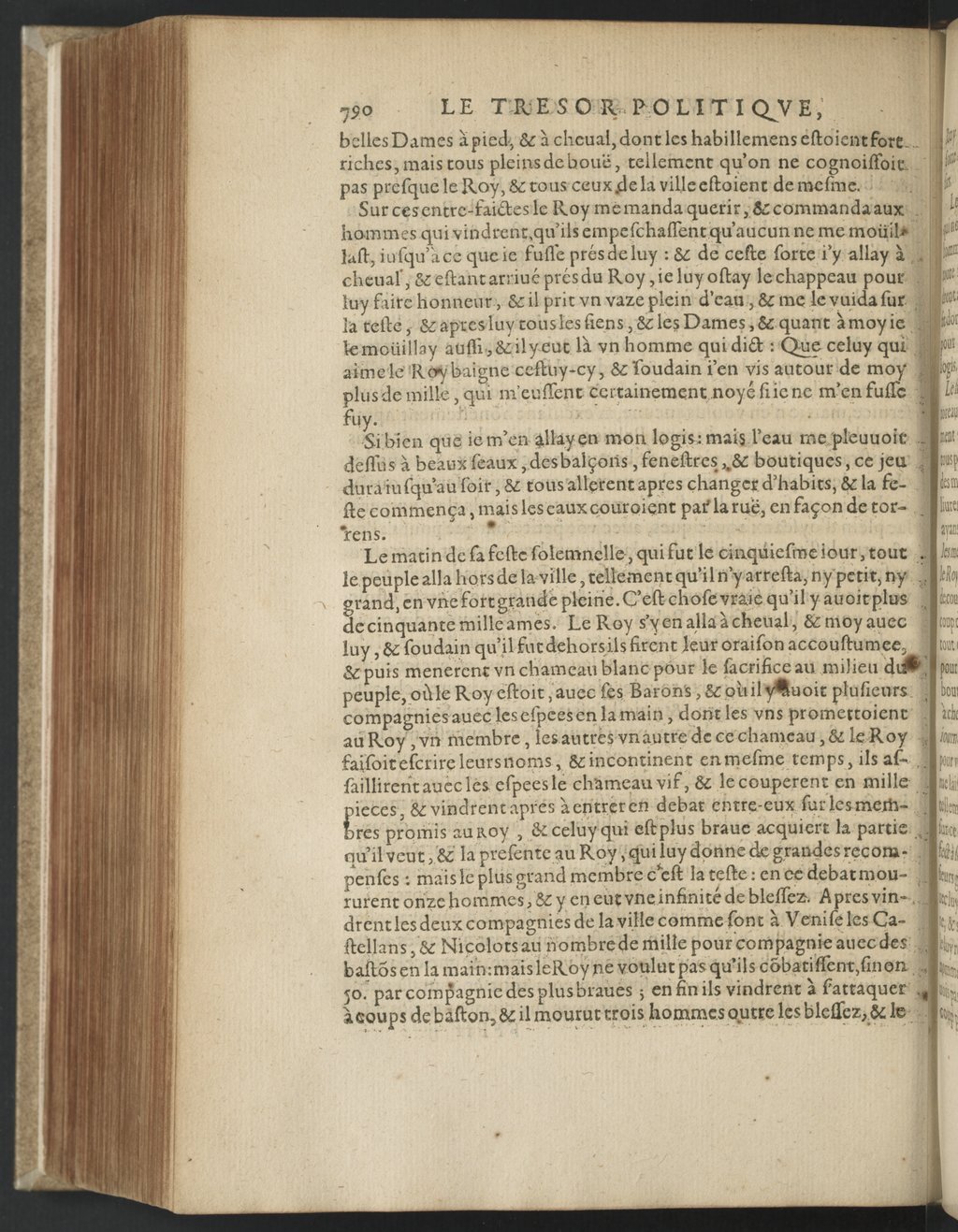 1608 - Nicolas Du Fossé - Trésor politique - BnF Tolbiac