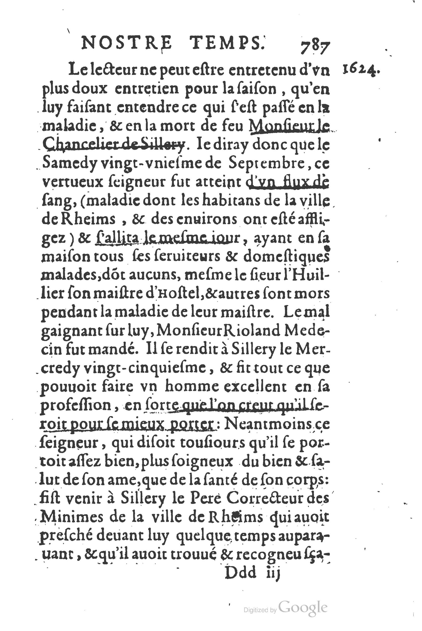 1626 - Joseph Bouillerot - Trésor de l’histoire générale de notre temps - BSB Munich