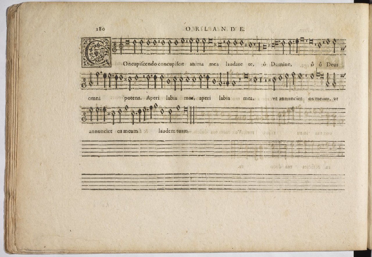 1594 - Paul Marceau - Trésor de musique d&#039;Orlande de Lassus, Superius, Bassus, Tenor, Quinta pars - BnF