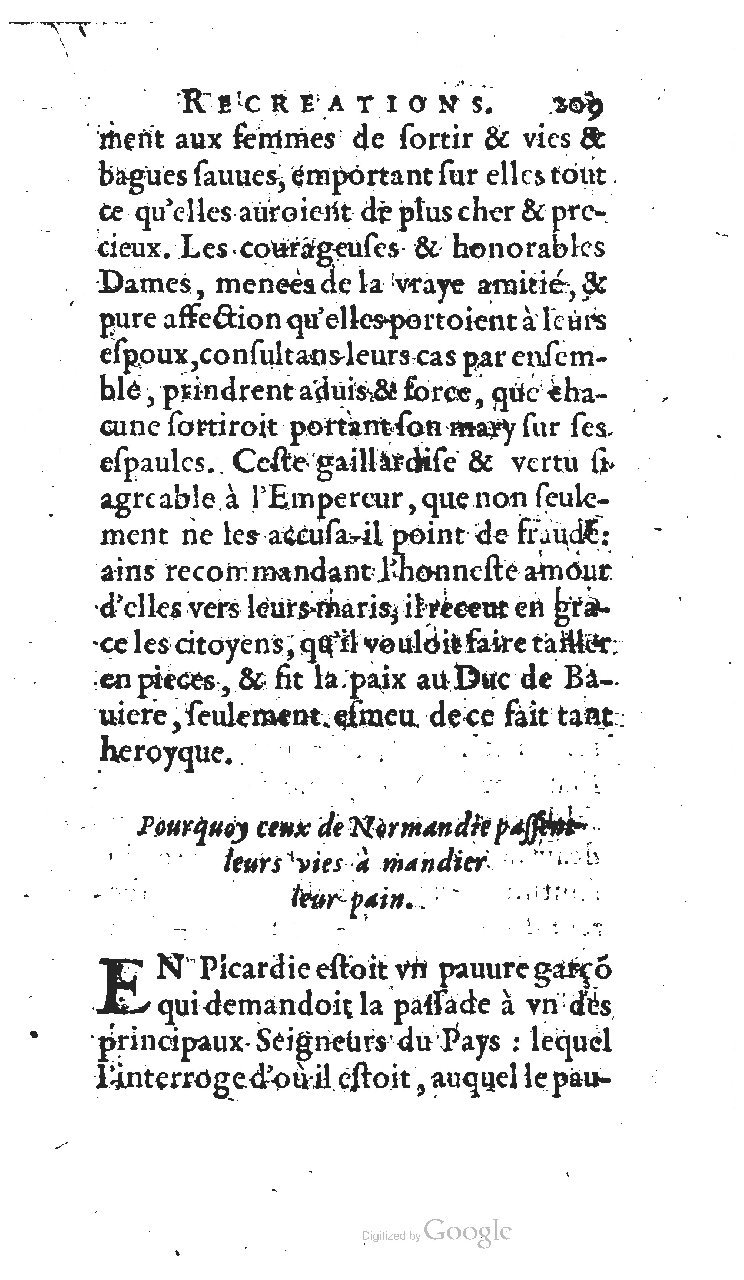 1627 - Jean Delamare - Trésor des récréations - BSB Munich