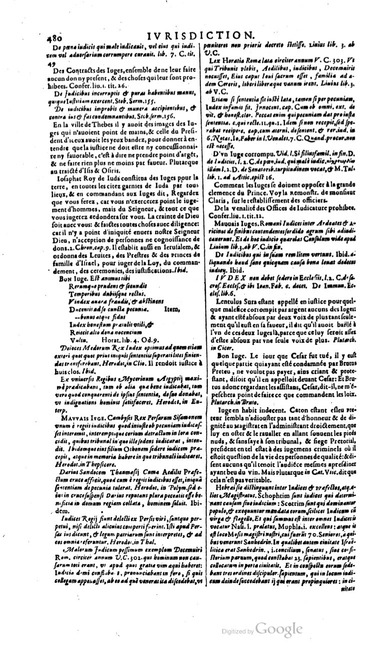1629 - Veuve Nicolas Buon - Trésor du droit français (21754 T. 2) - BM Lyon