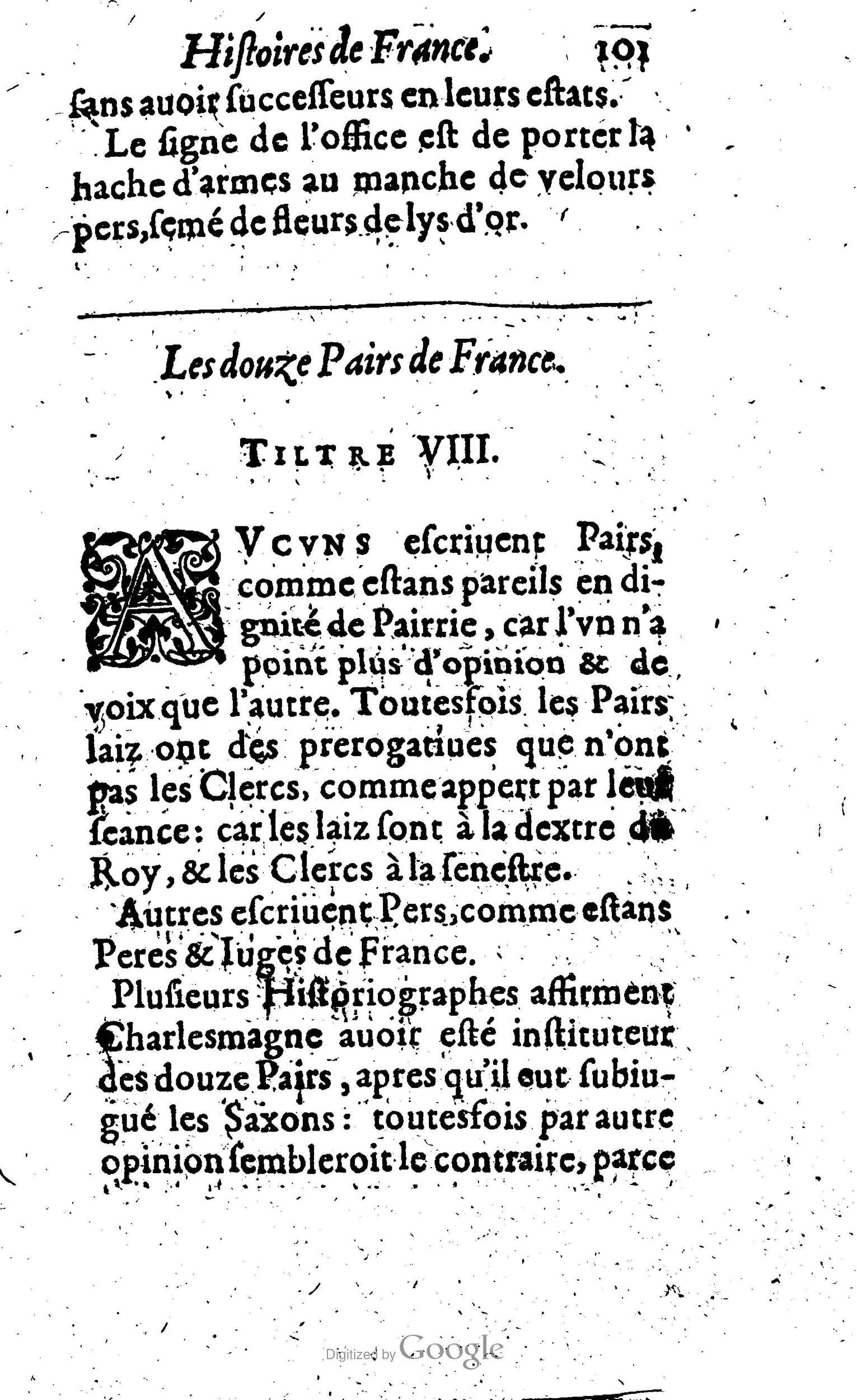 1619 - Jean Corrozet - Trésor des histoires de France - Anvers Musée Plantin-Moretus