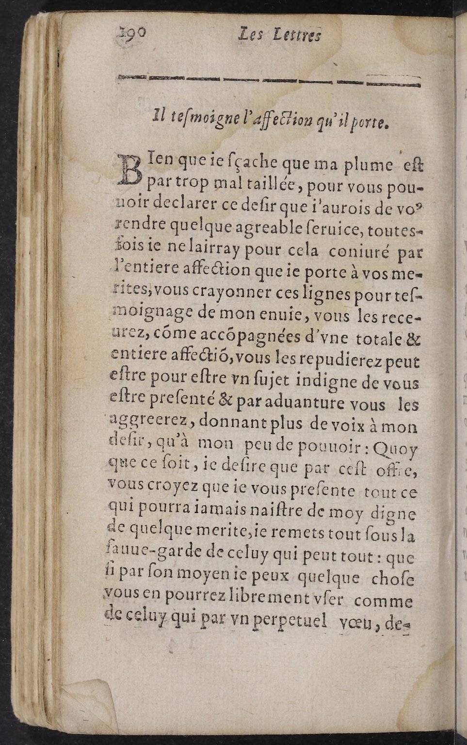 1624 - Jacques Cailloué - Secrétaire des secrétaires ou le Trésor de la plume française - BnF