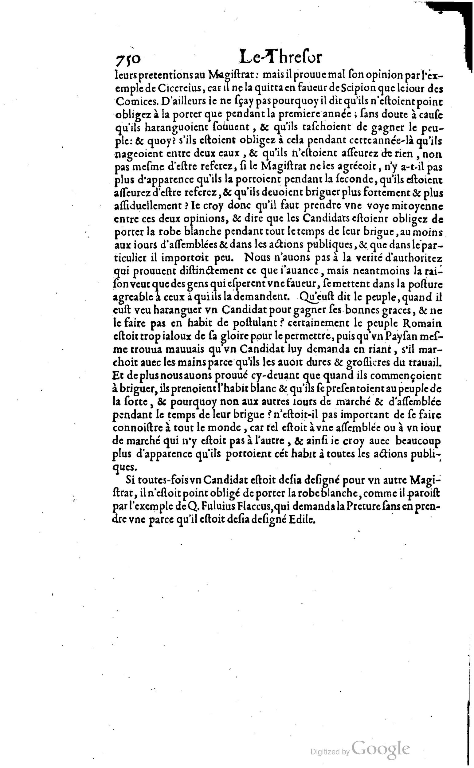 1650 - Denis Thierry - Trésor des antiquités romaines - BM Lyon