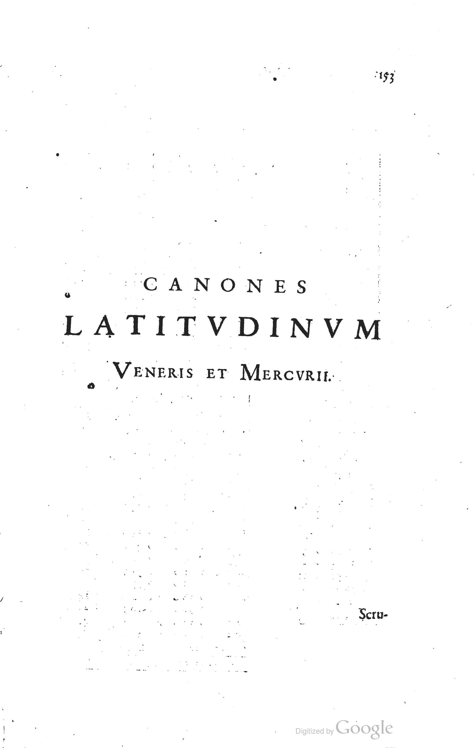 1634 - Zacharie Roman - Les Tables perpétuelles - Universiteit Leiden