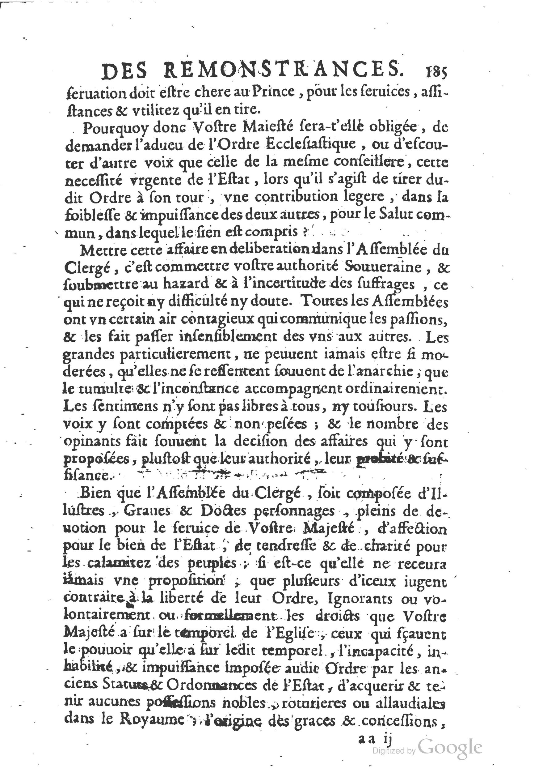 1654 - Michel Bobin - Trésor des harangues, remontrances et oraisons funèbres - BM Lyon