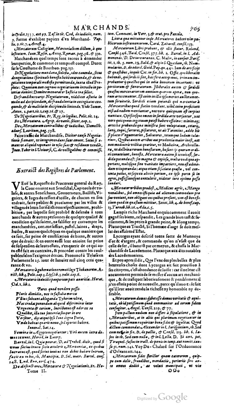1629 - Veuve Nicolas Buon - Trésor du droit français (21754 T. 2) - BM Lyon