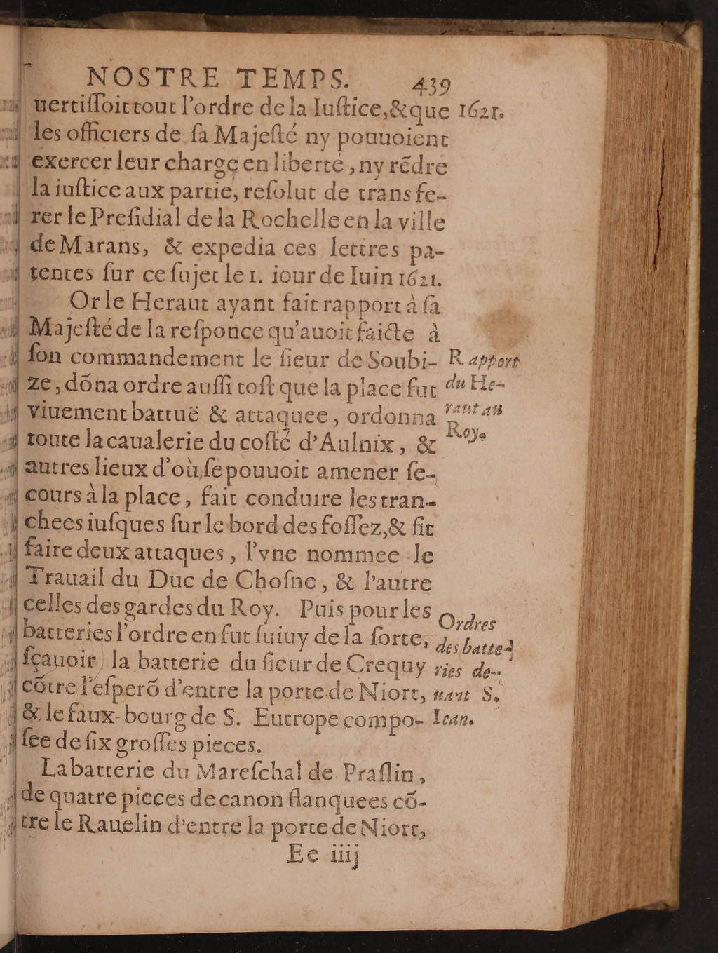 1626 - Joseph Bouillerot - Trésor de l’histoire générale de notre temps - BnF Arsenal