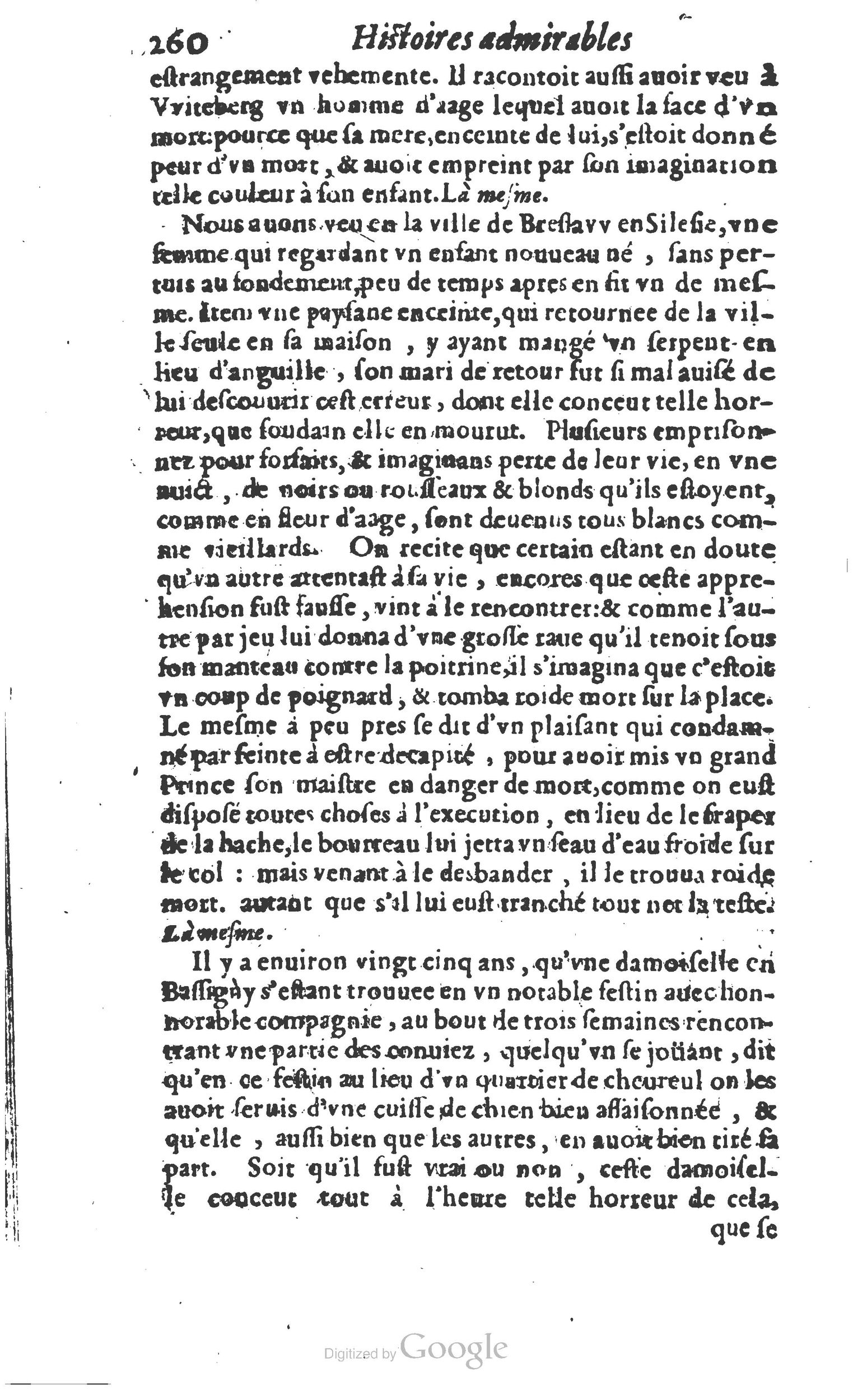 1610 - Paul Marceau - Trésor d’histoires admirables et mémorables - Princeton