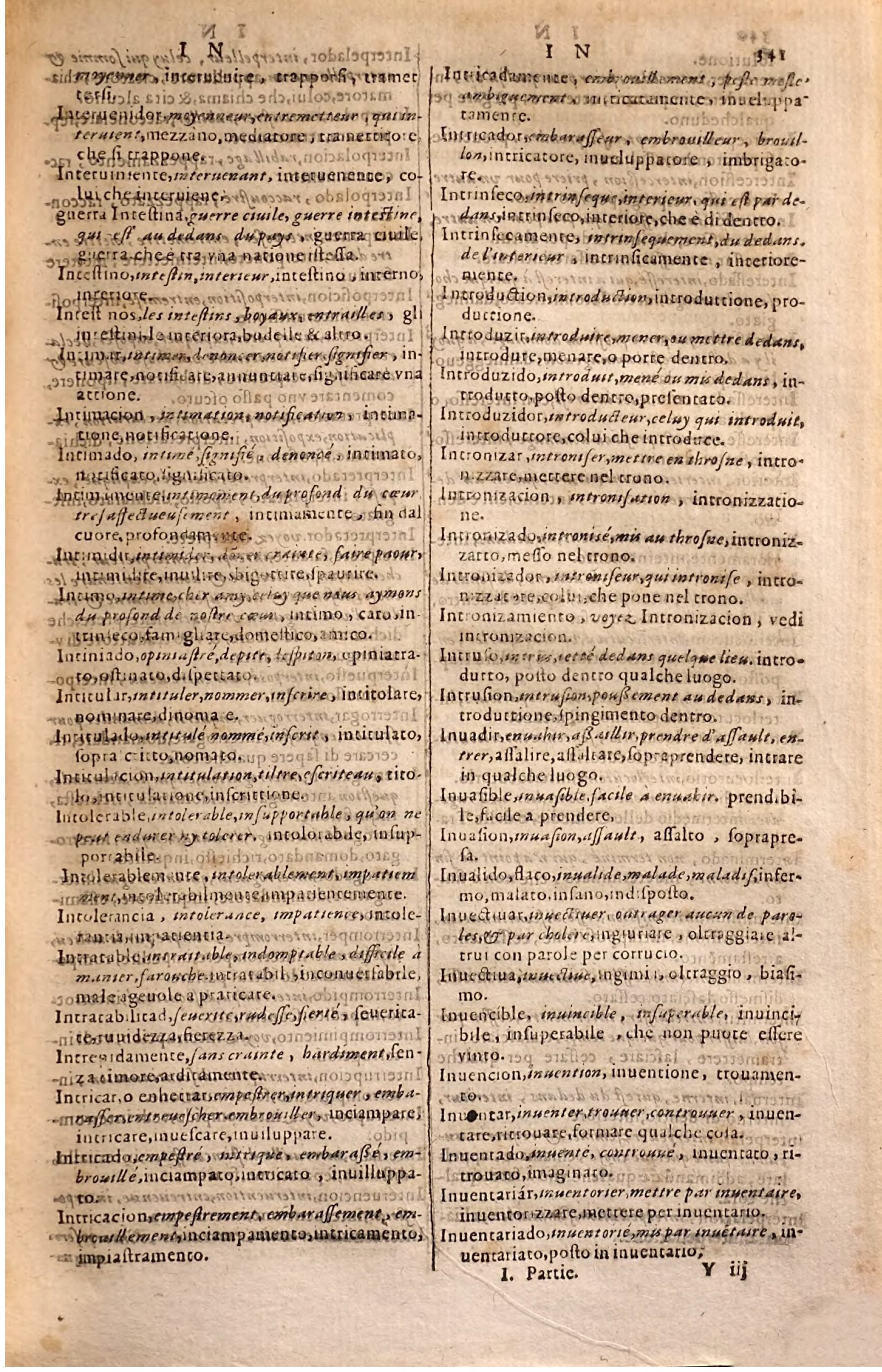 1627 - Jacques Crespin - Trésor des trois langues - Regensburg
