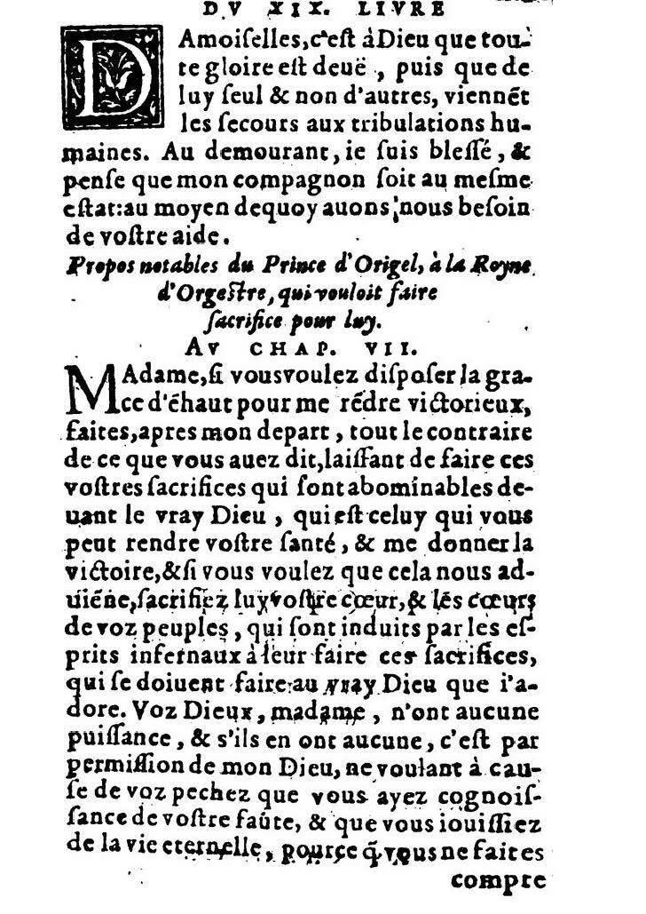 1582 - Jean Huguetan - Trésor des Amadis T. 2 - BM Lyon