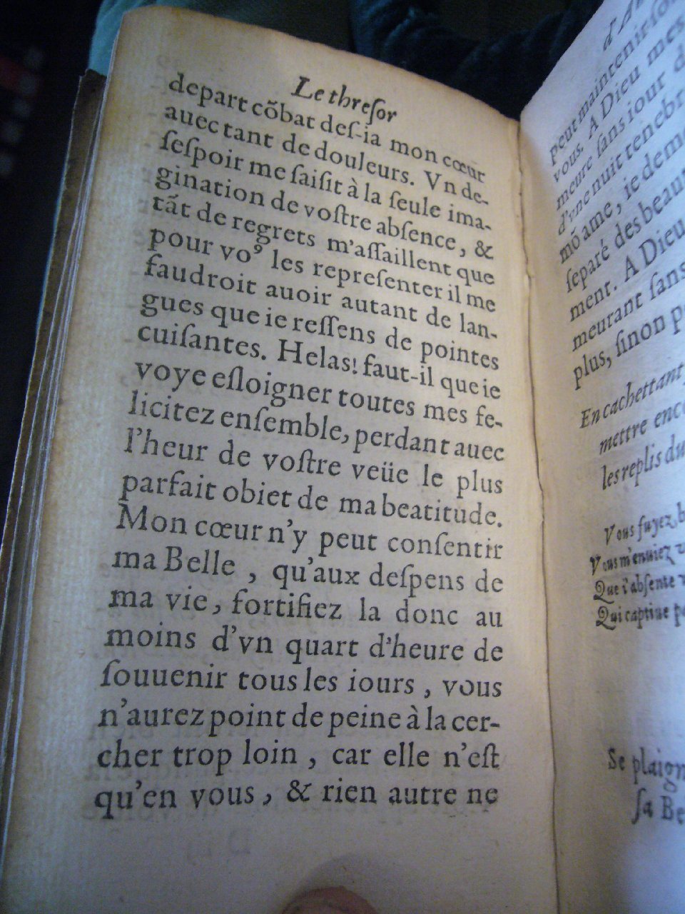 1597 - Matthieu Guillemot - Trésor d’amour - BnF Arsenal