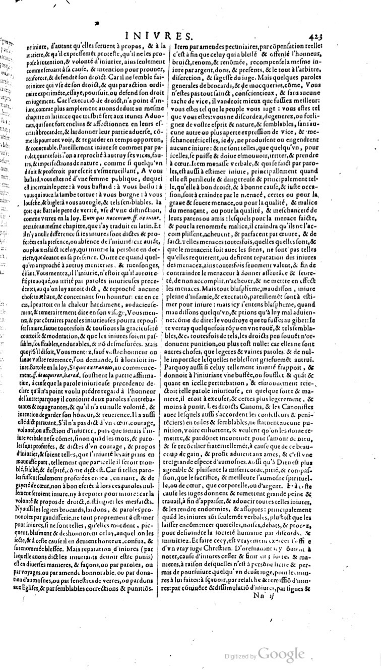 1629 - Veuve Nicolas Buon - Trésor du droit français (29620 T. 2) - BM Lyon