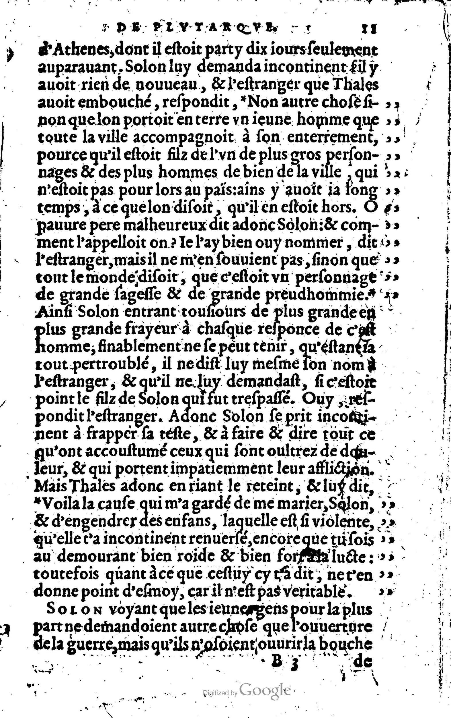 1568 - Willem Silvius - Trésor des vies de Plutarque - Anvers Plantin-Moretus