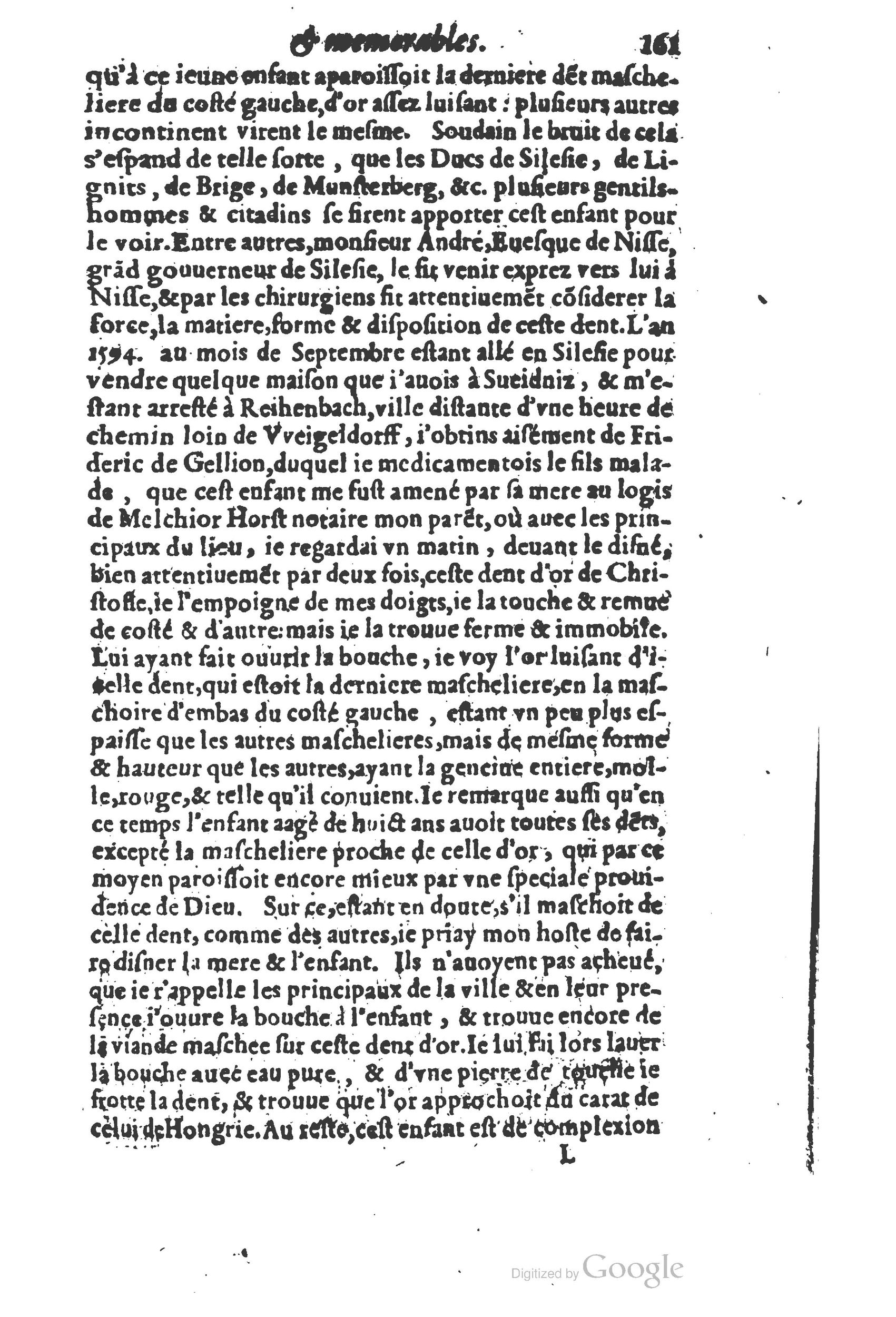 1610 - Paul Marceau - Trésor d’histoires admirables et mémorables - Princeton