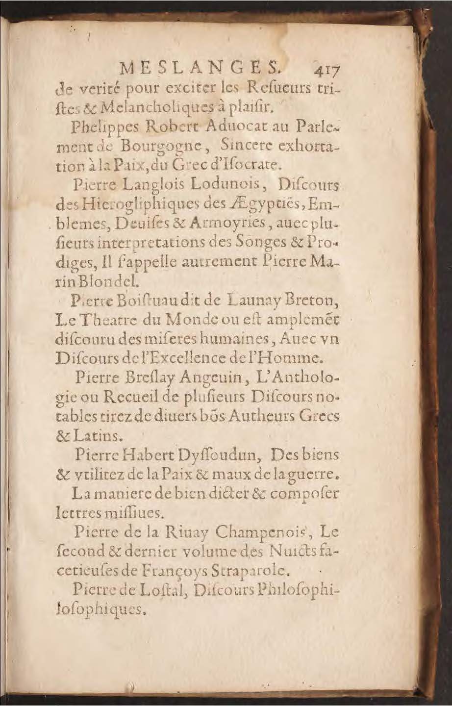 1602 - François Jacquin - Trésor des bons esprits français - BnF Arsenal