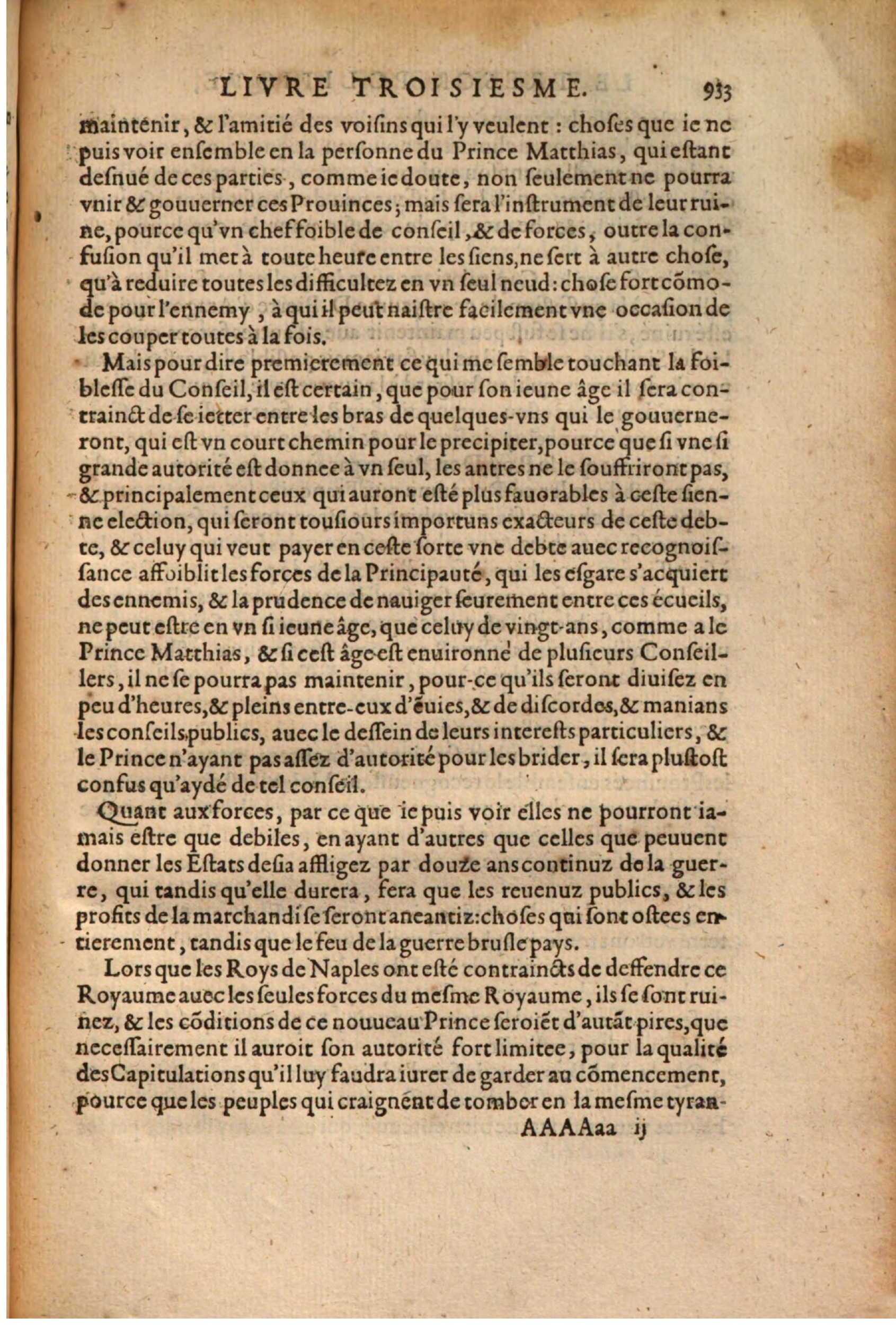 1608 - Thierry Rolin - Trésor politique - Augsbourg