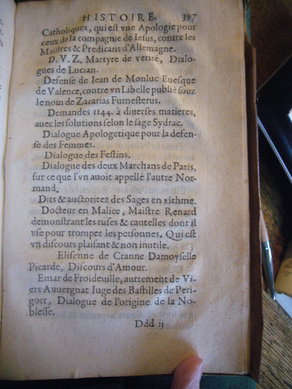 1602 - François Jacquin - Trésor des bons esprits français - BnF Arsenal