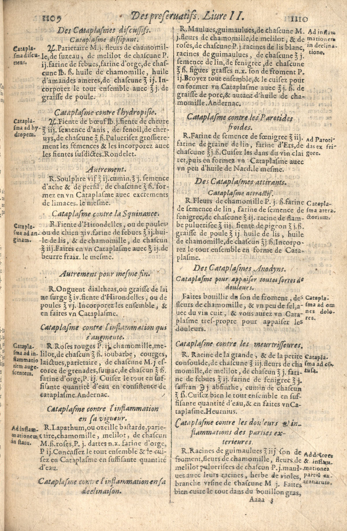 1610 - Étienne Gamonet - Grand Trésor ou dispensaire - CESR Tours