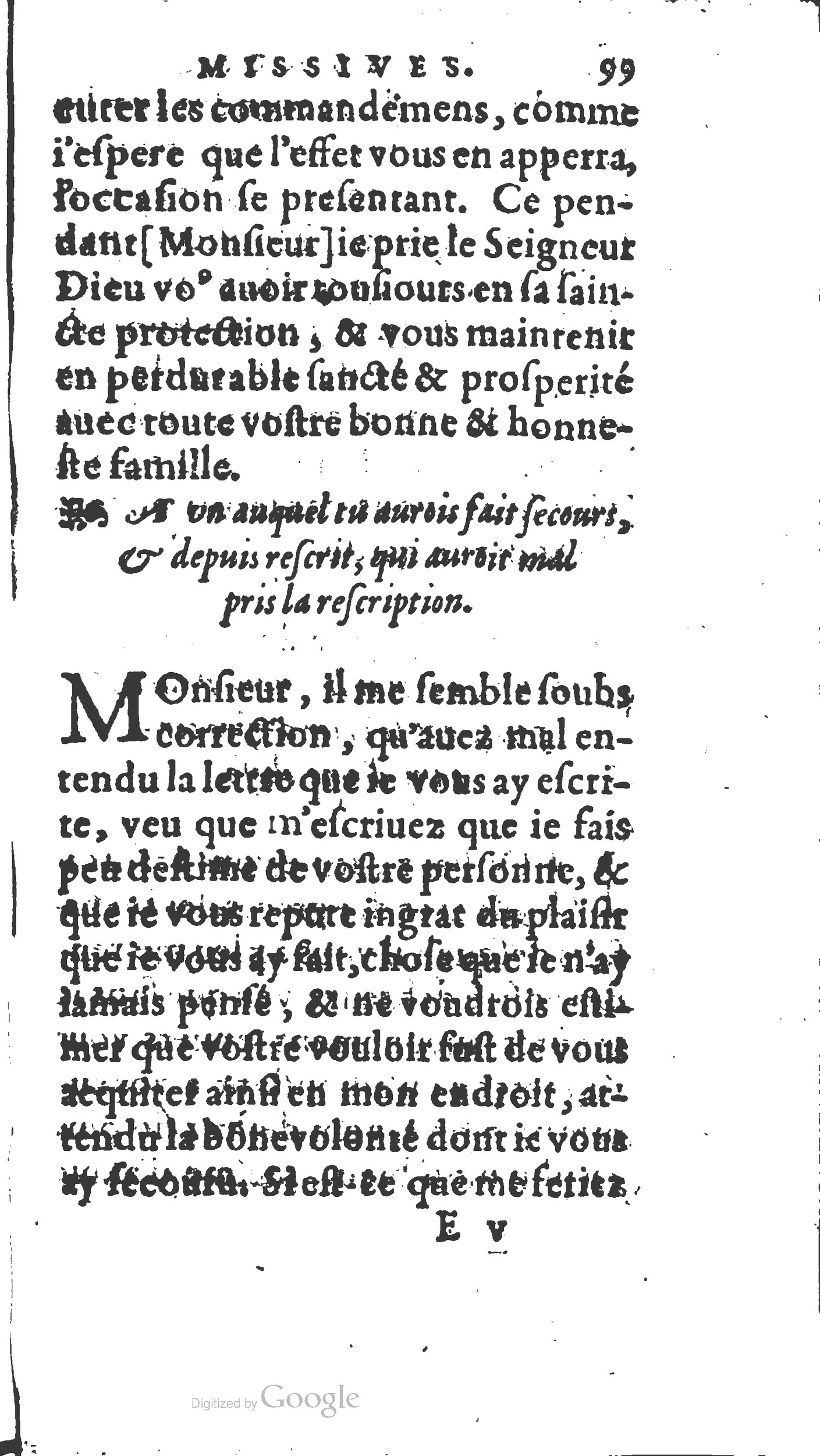 1598 - Sébastien Molin - Trésor des secrétaires - British Library