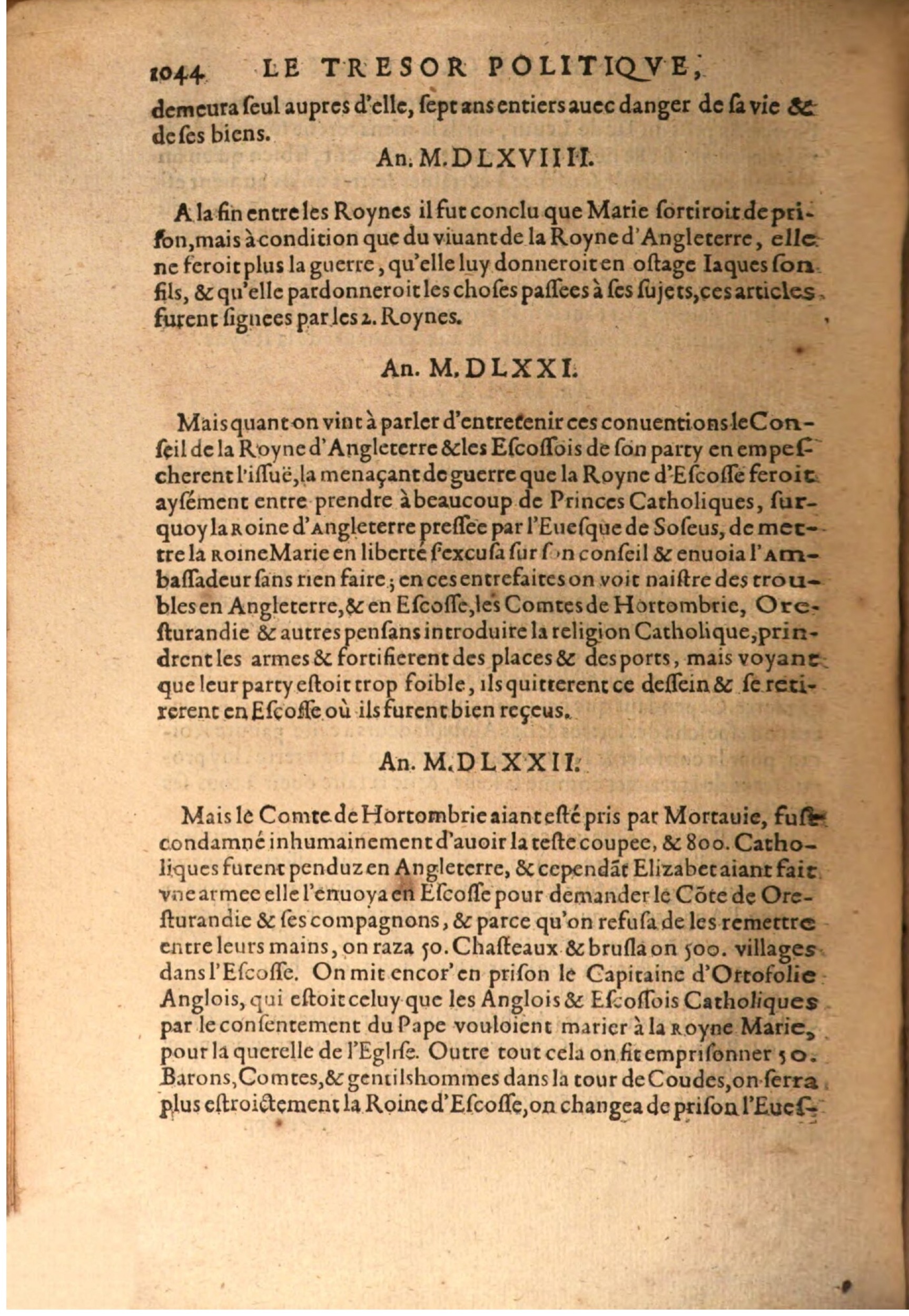 1608 - Nicolas Du Fossé - Trésor politique - BSB Munich 1608 - Nicolas Du Fossé - Trésor politique - BSB Munich