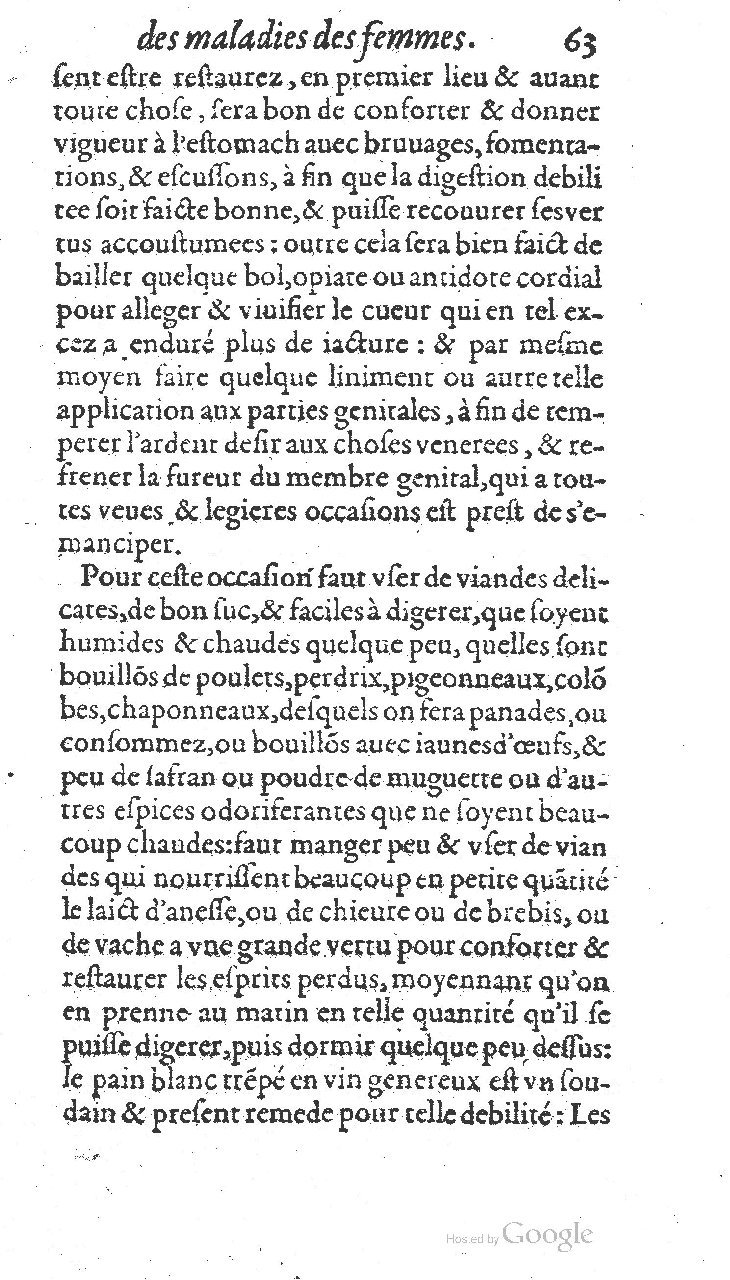 1585 - Jacques du Puis - Trésor des remèdes secrets pour les maladies des femmes - BnF