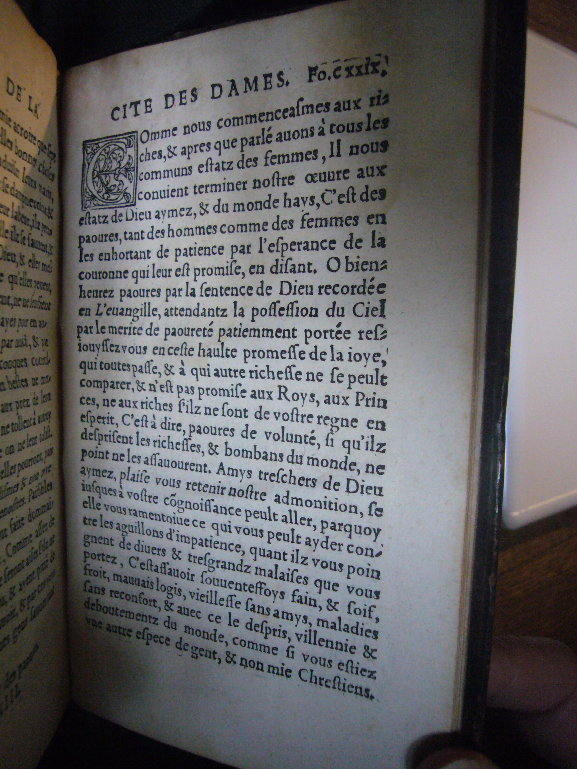 1536 - Jean André - Trésor de la cité des dames - BnF Arsenal