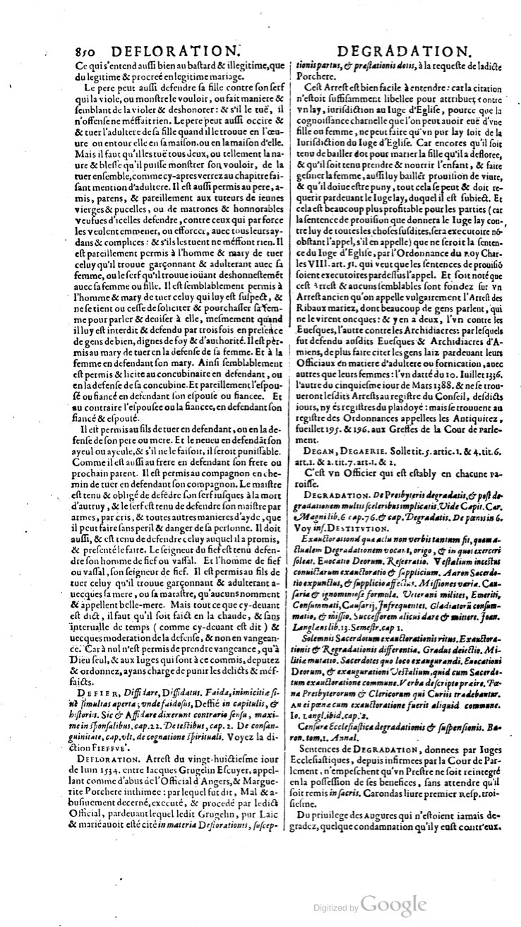 1629 - Veuve Nicolas Buon - Trésor du droit français (21754 T. 1) - BM Lyon