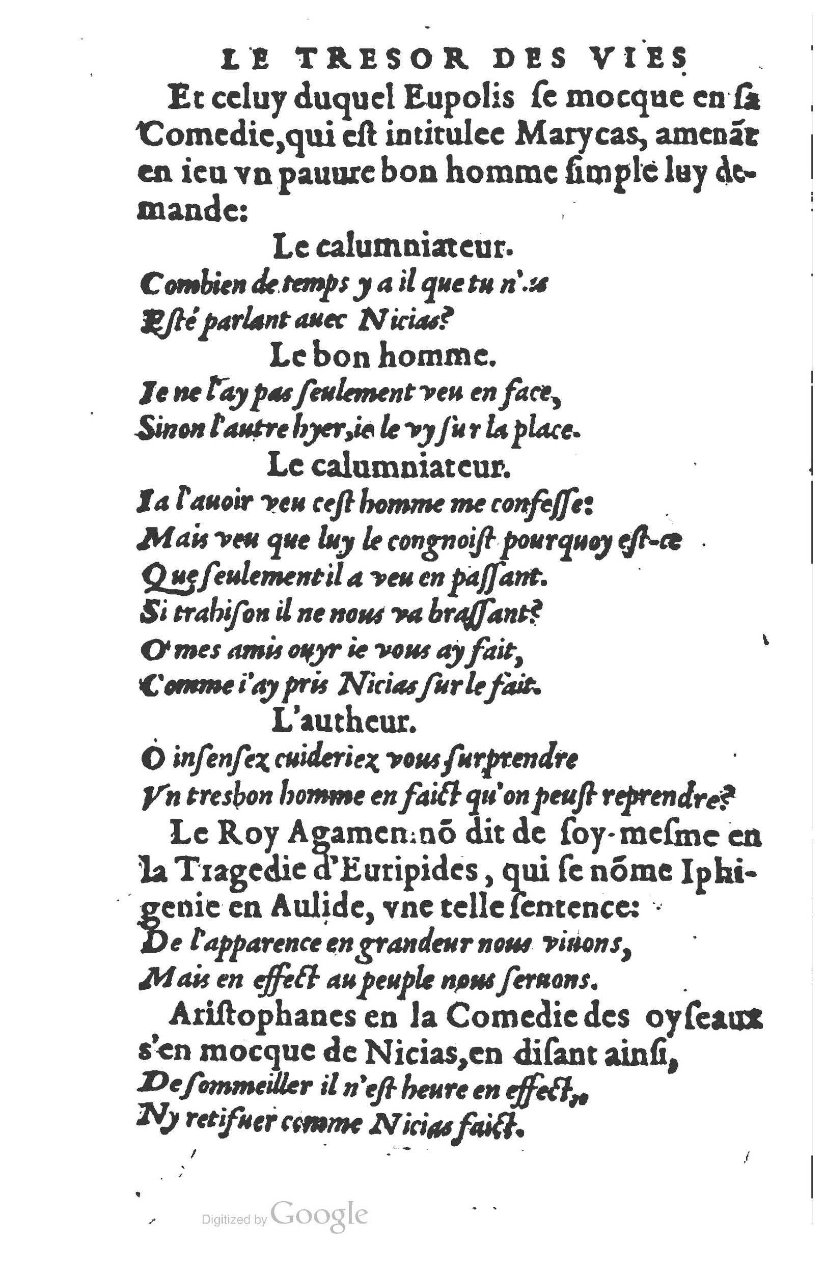 1577 - Claude Micard - Trésor des vies de Plutarque - BSB Munich 1577 - Claude Micard - Trésor des vies de Plutarque - BSB Munich