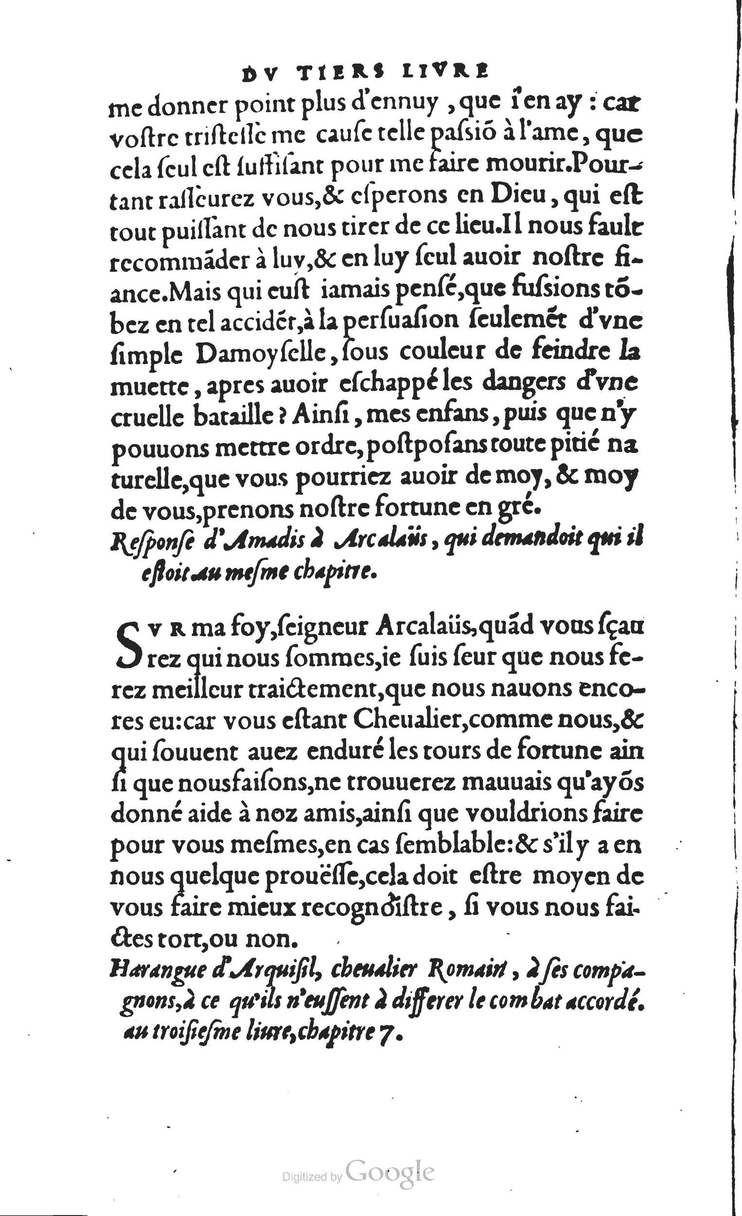 1560 - Vincent Sertenas et Gilles Robinot - Trésor des Amadis - British Library