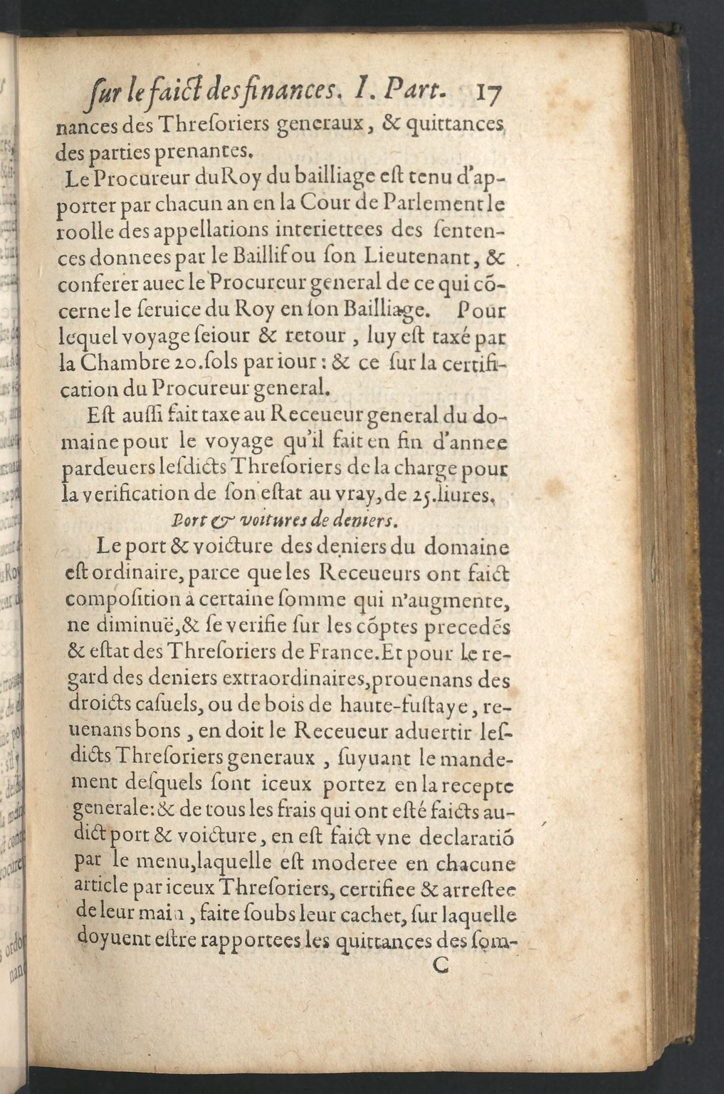 1599 - Claude de Monstr’oeil et Jean Richer - Trésor des instructions des finances - BnF