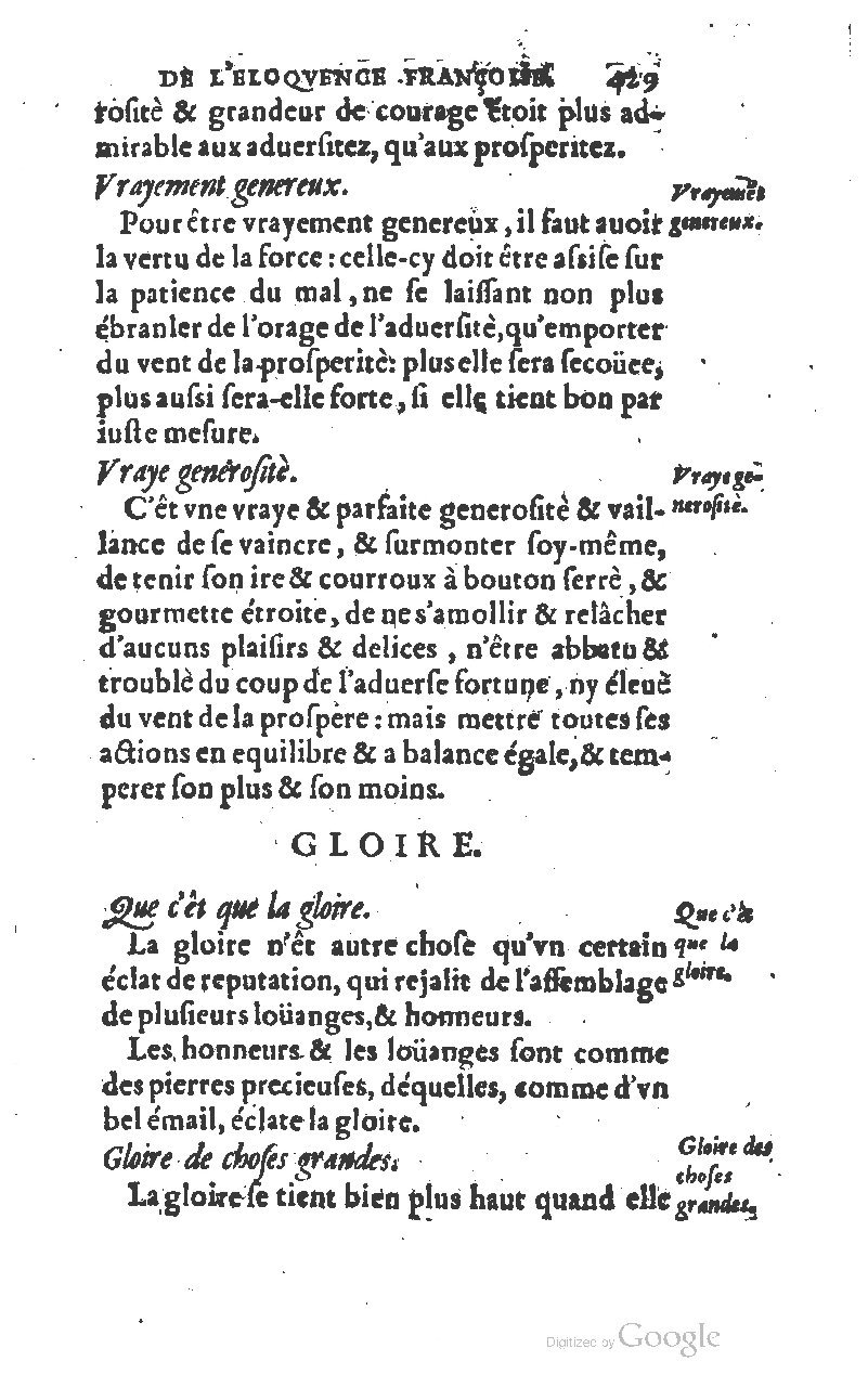 1610 - Louis Coste - Trésor de l’éloquence française (Seconde partie) - BM Lyon
