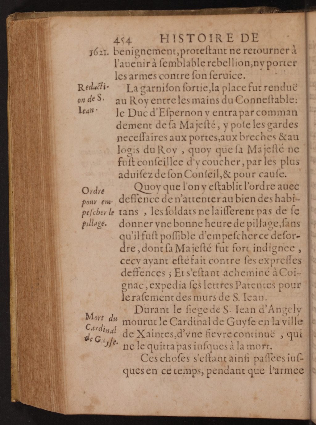 1626 - Joseph Bouillerot - Trésor de l’histoire générale de notre temps - BnF Arsenal