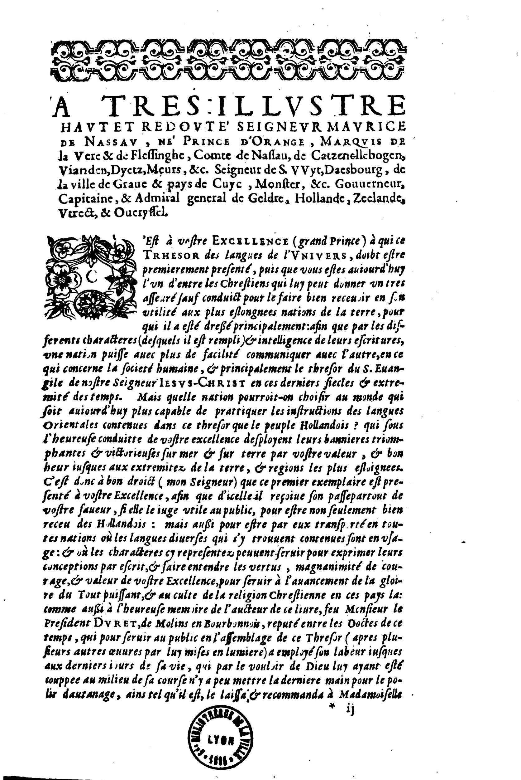 1619 - SHC - Trésor de l’histoire des langues de cet univers - BSB Munich 1619 - SHC - Trésor de l’histoire des langues de cet univers - BSB Munich