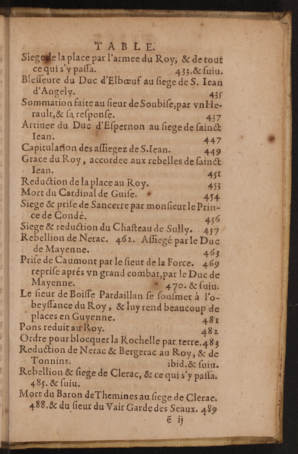 1626 - Joseph Bouillerot - Trésor de l’histoire générale de notre temps - BnF Arsenal