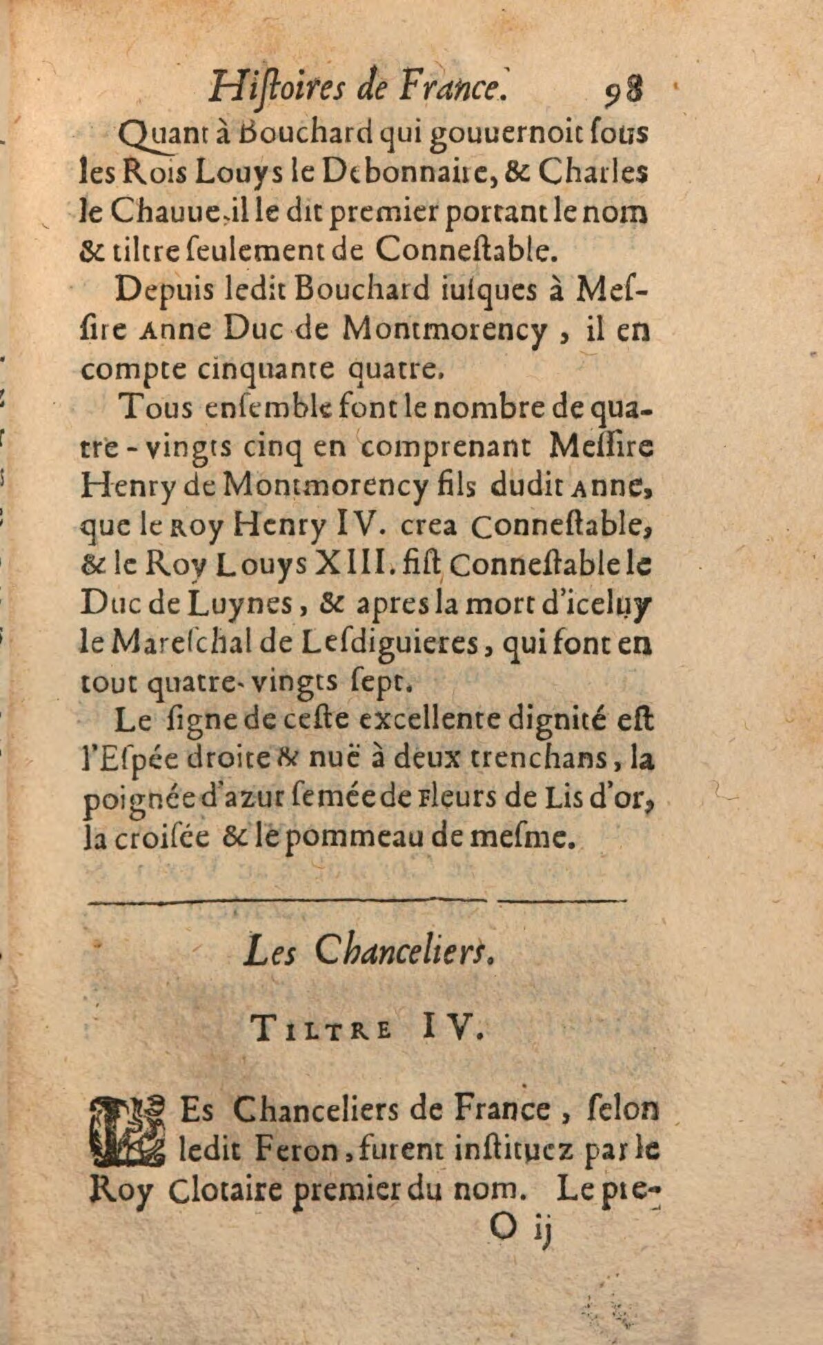 1639 - Jean Corrozet - Trésor des histoires de France - BSB Munich 1639 - Jean Corrozet - Trésor des histoires de France - BSB Munich