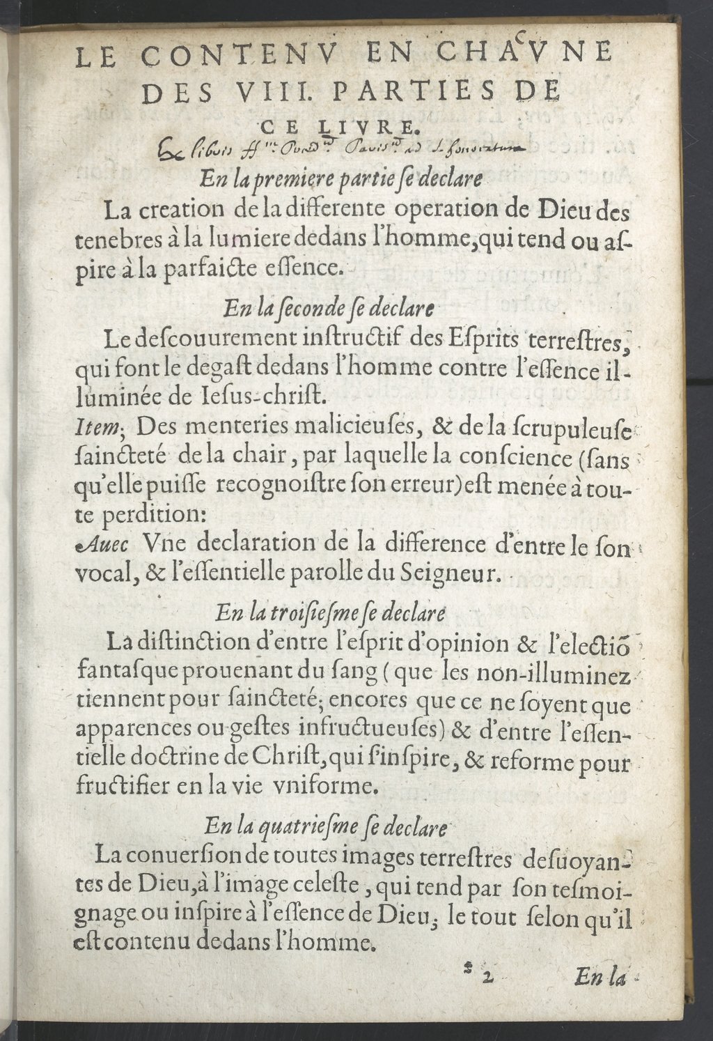 [1575c.] - s.n. - Le Livre des témoignages du Trésor caché au champ - BnF-Tolbiac
