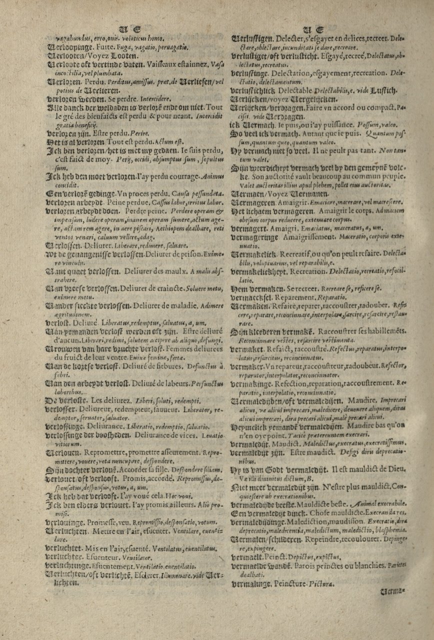 1573 - Christophe Plantin - Trésor du langage bas-allemand - Greifswald 1573 - Christophe Plantin - Trésor du langage bas-allemand - Greifswald