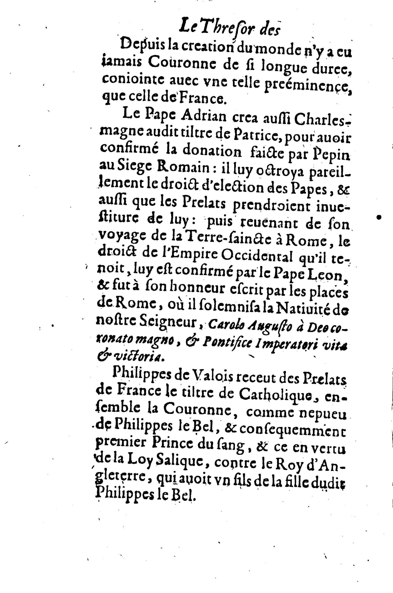 1630 - Jean Corrozet - Trésor des histoires de France - BM Lyon
