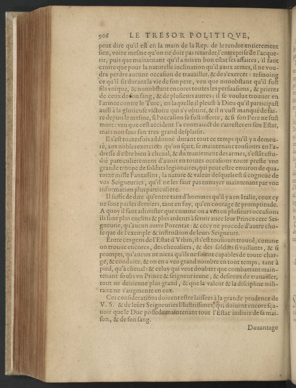 1608 - Nicolas Du Fossé - Trésor politique - BnF Tolbiac