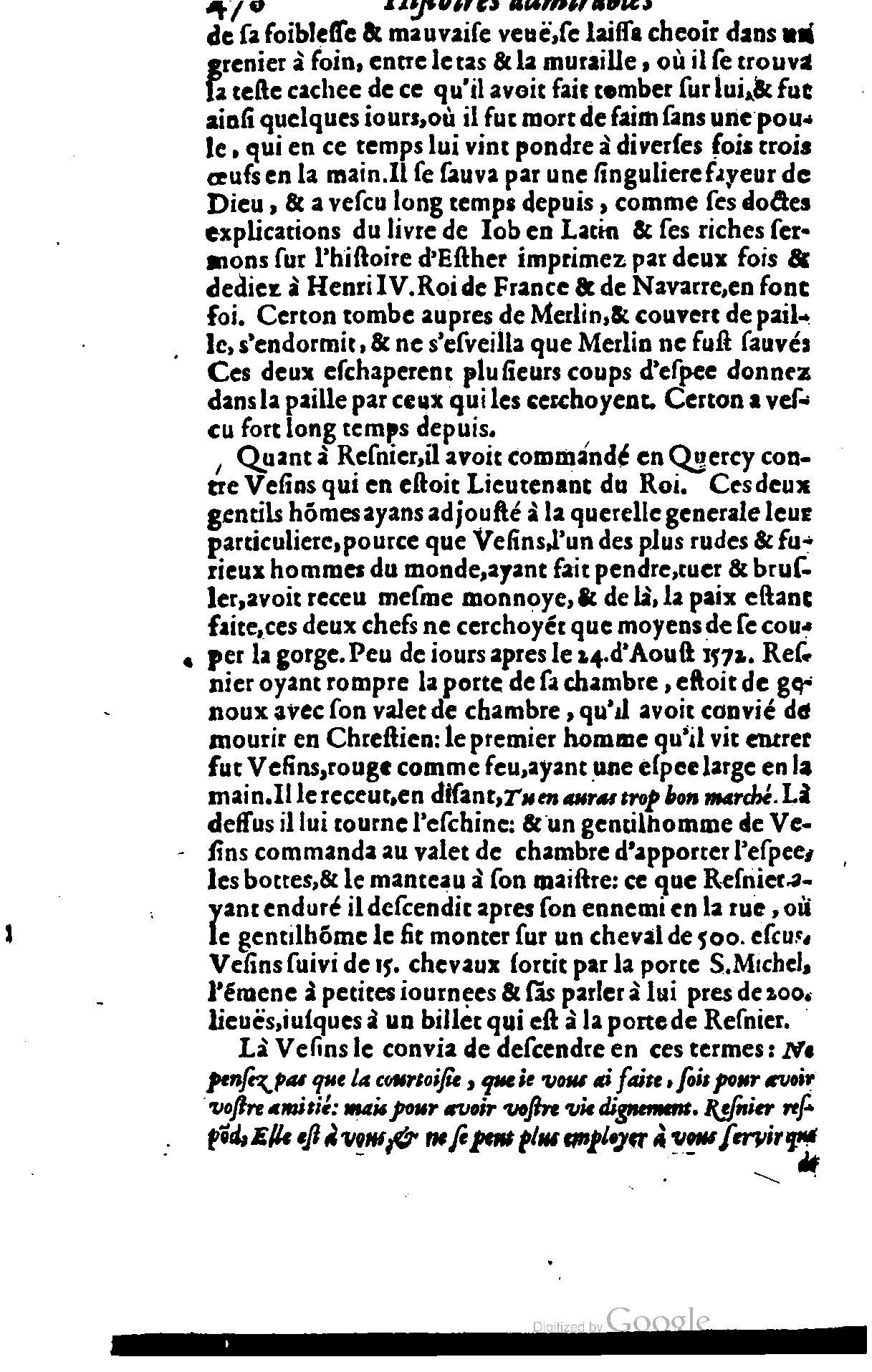 1628 - Jacques Crespin - Trésor d’histoires admirables et mémorables - BSB Munich
