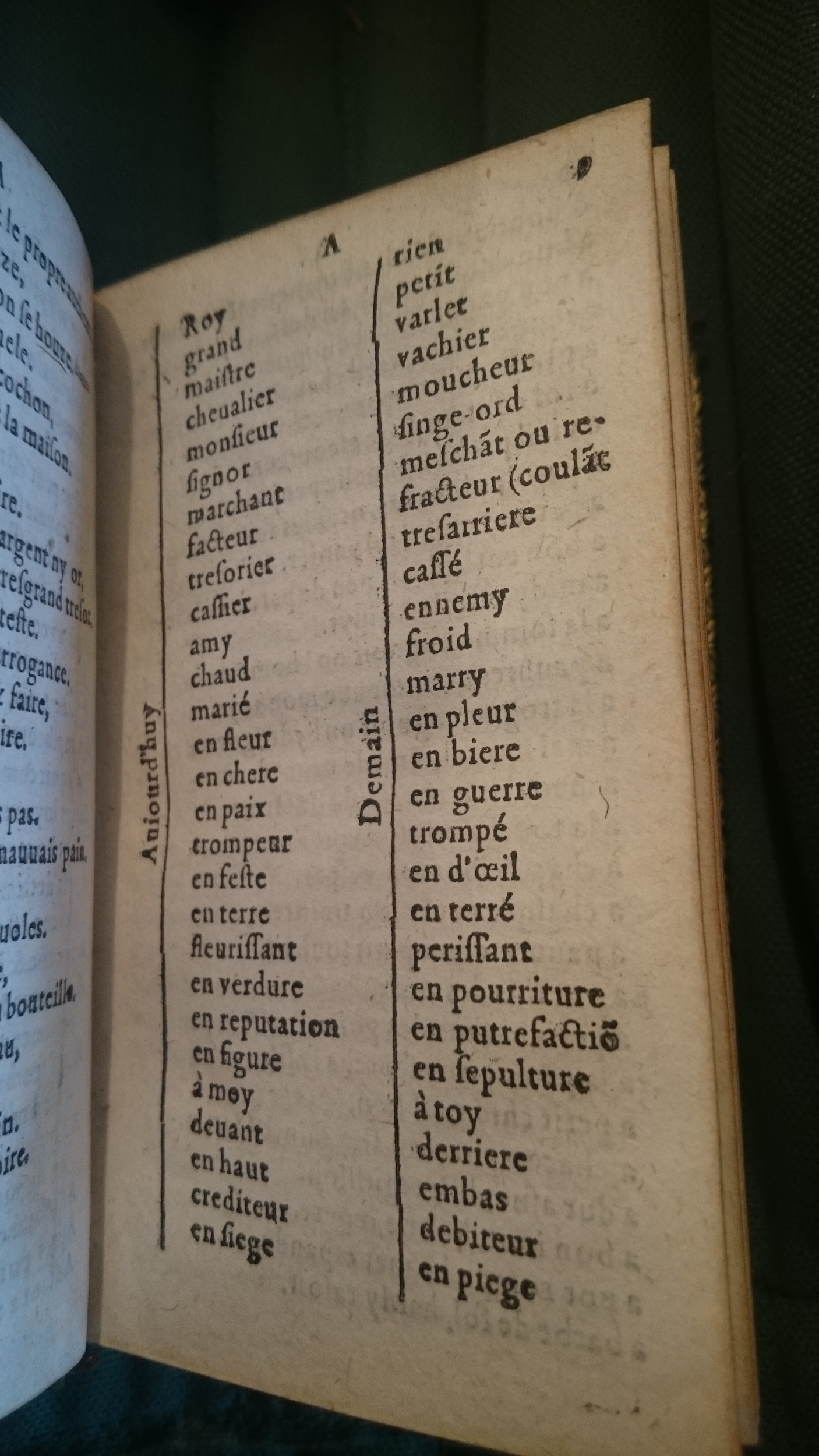 1582 - Nicolas Bonfons - Trésor des sentences dorées - BnF Arsenal 1582 - Nicolas Bonfons - Trésor des sentences dorées - BnF Arsenal