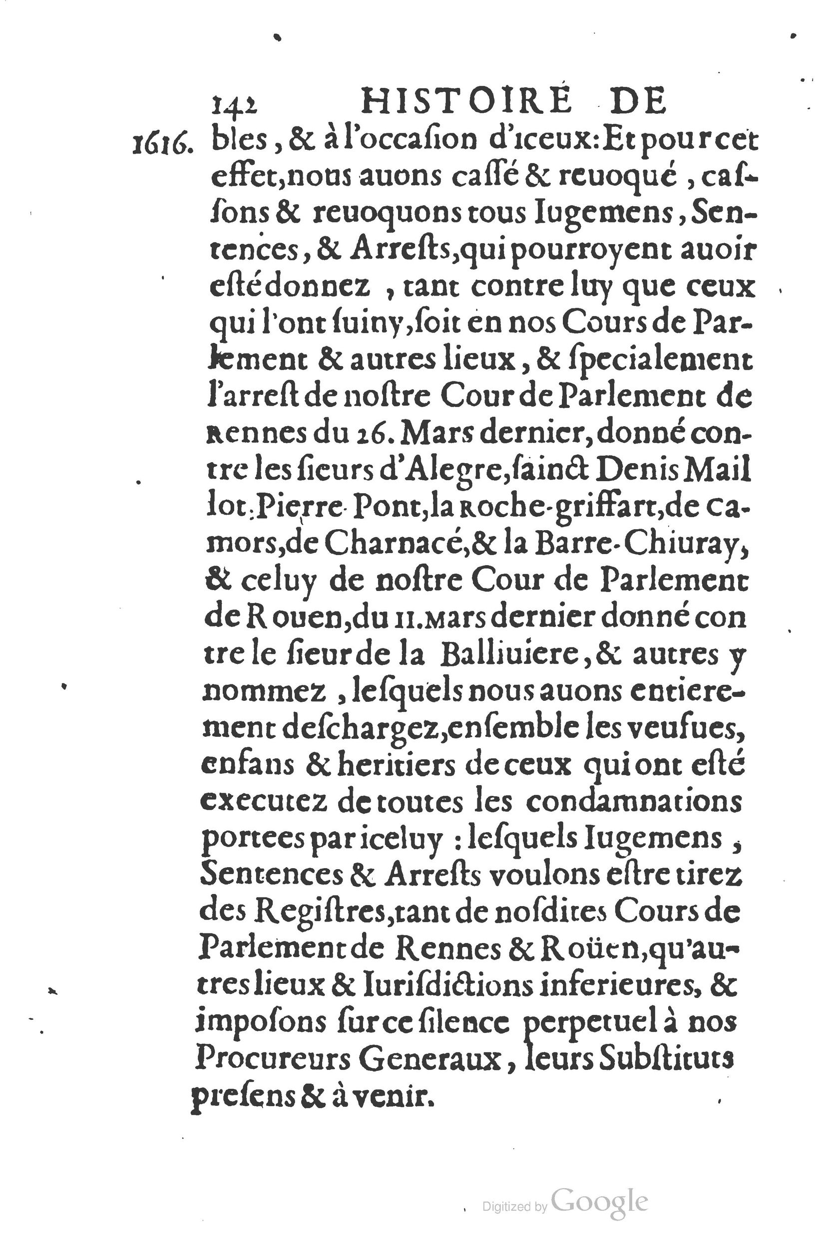 1626 - Joseph Bouillerot - Trésor de l’histoire générale de notre temps - BSB Munich