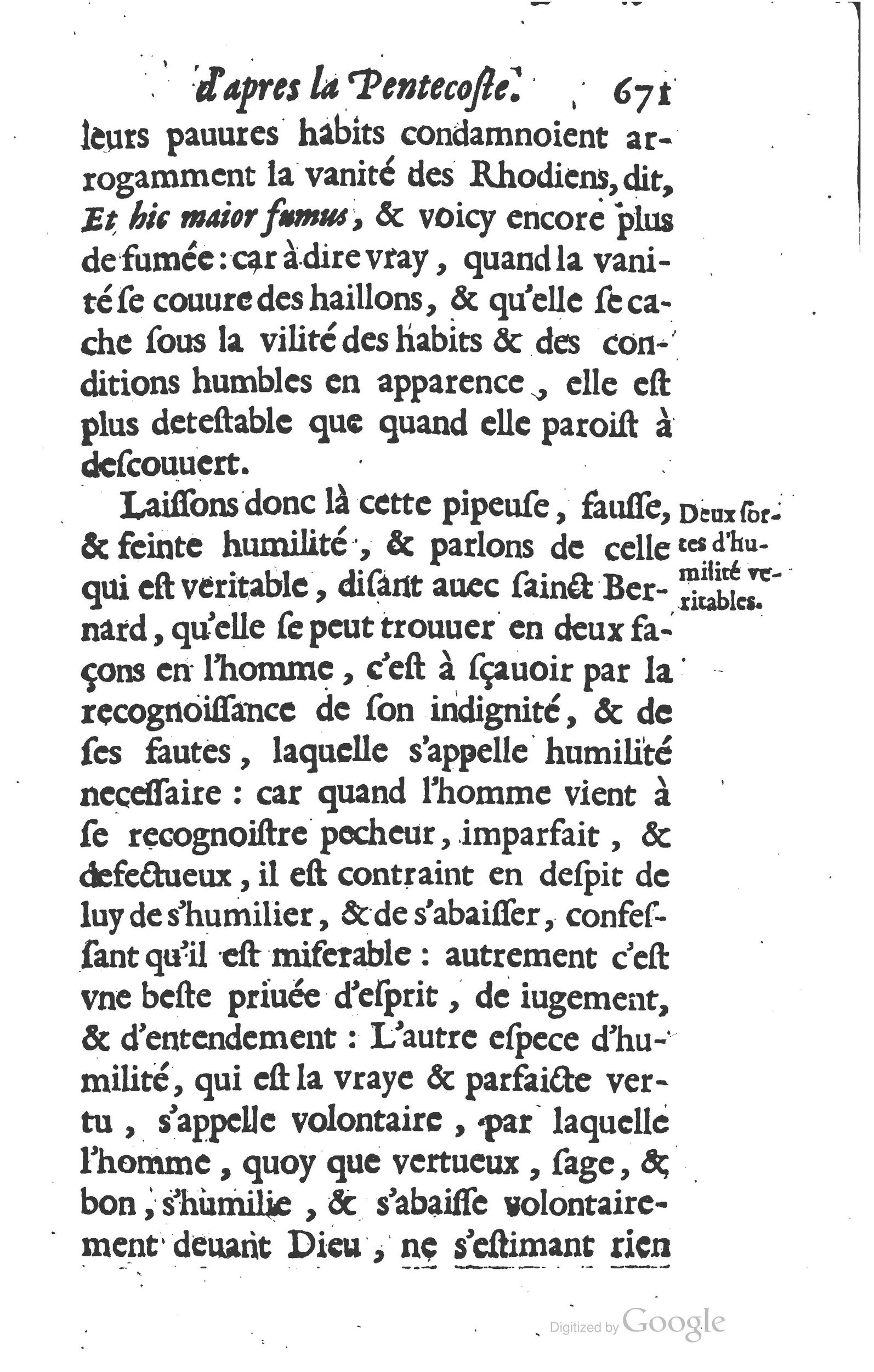 1629 - Manassés de Préaulx - Sermons ou Trésors de la piété chrétienne - BM Lyon
