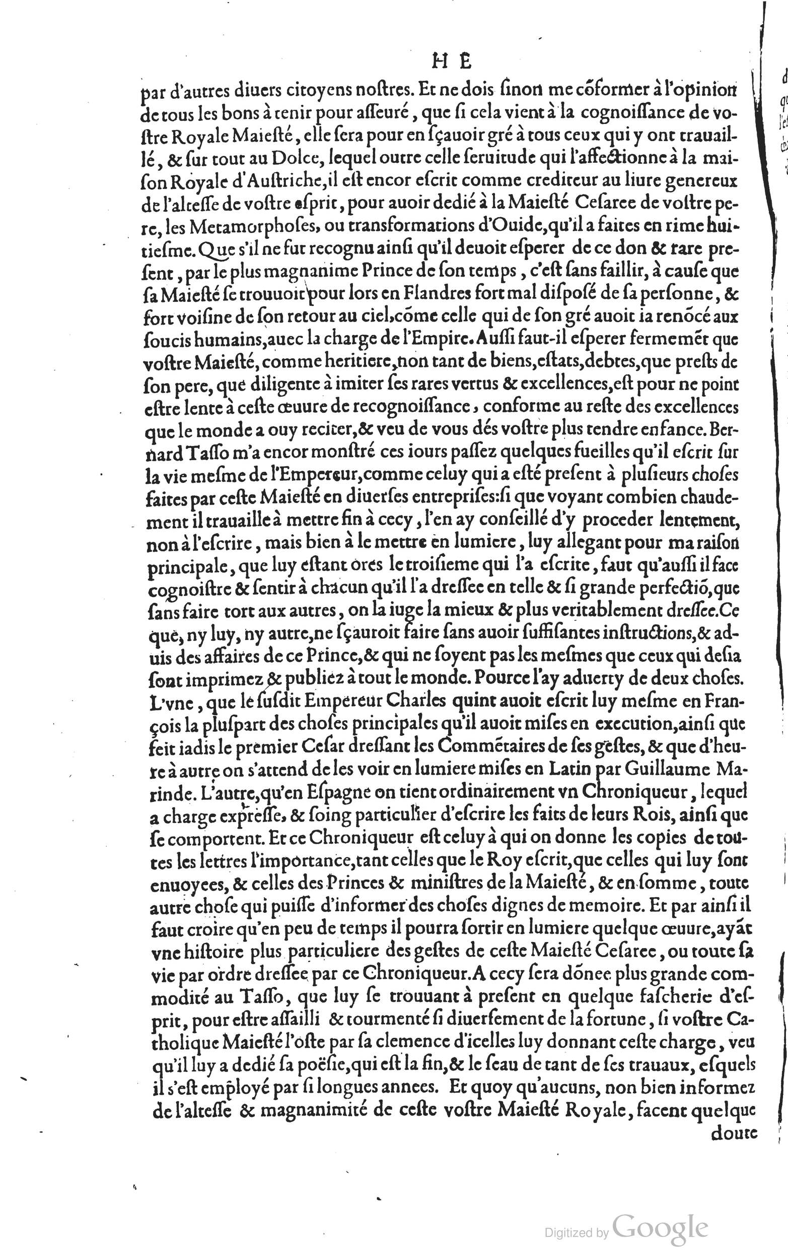 1585 - Barthélemy Honorat - Bibliothèques françaises - BSB Munich