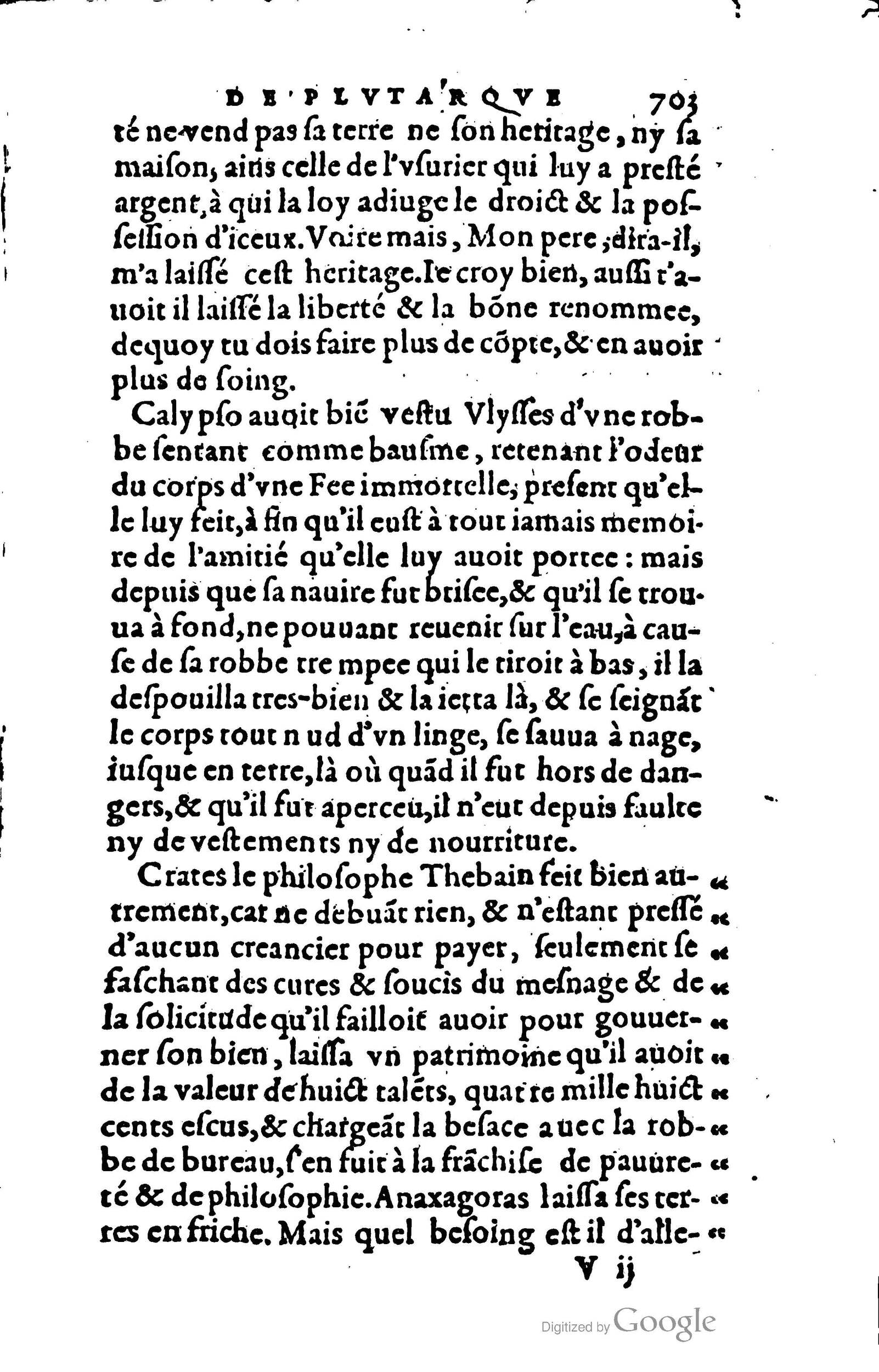 1578 - Jean Poupy - Trésor des morales de Plutarque - BSB Munich