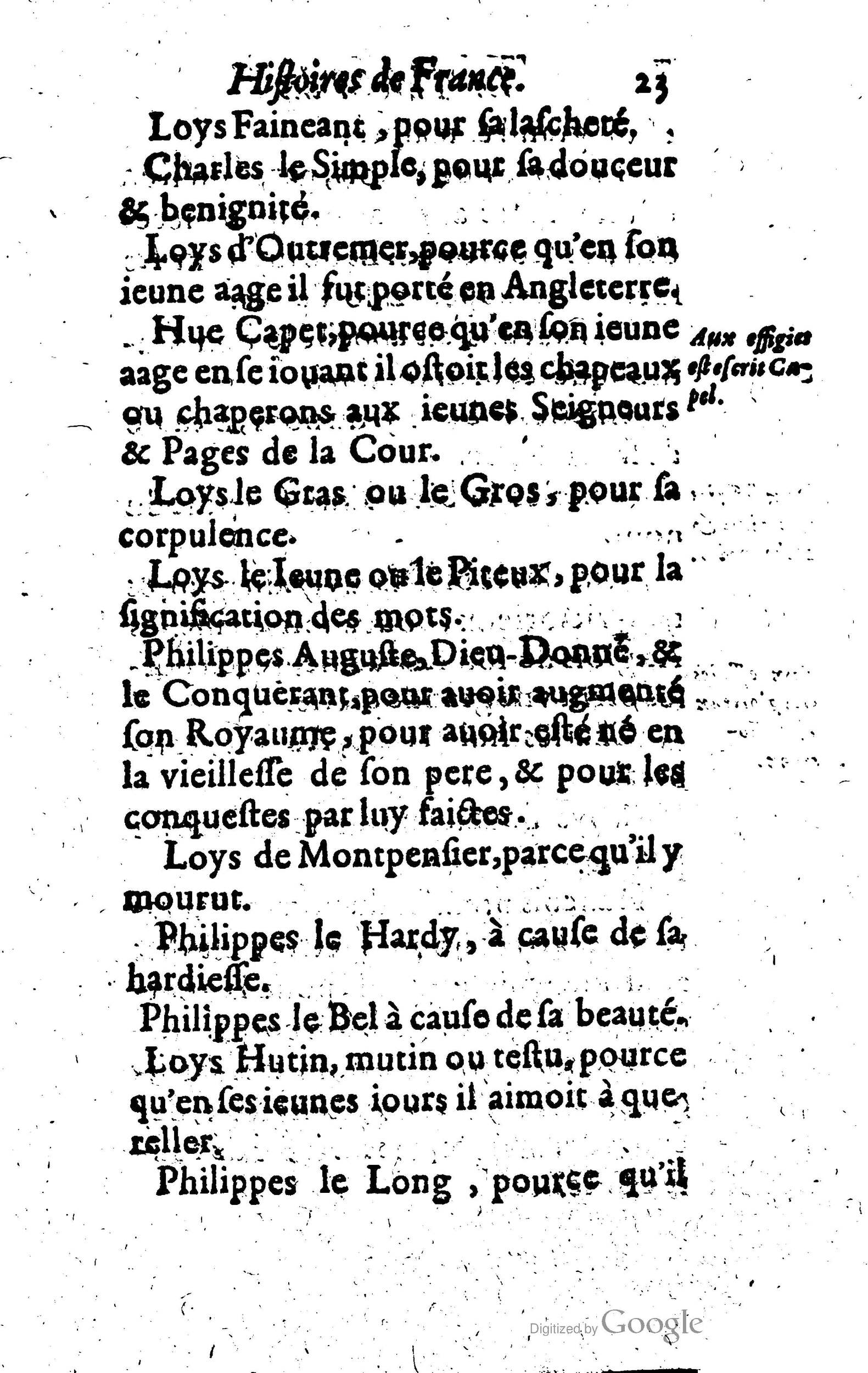 1619 - Jean Corrozet - Trésor des histoires de France - Anvers Musée Plantin-Moretus